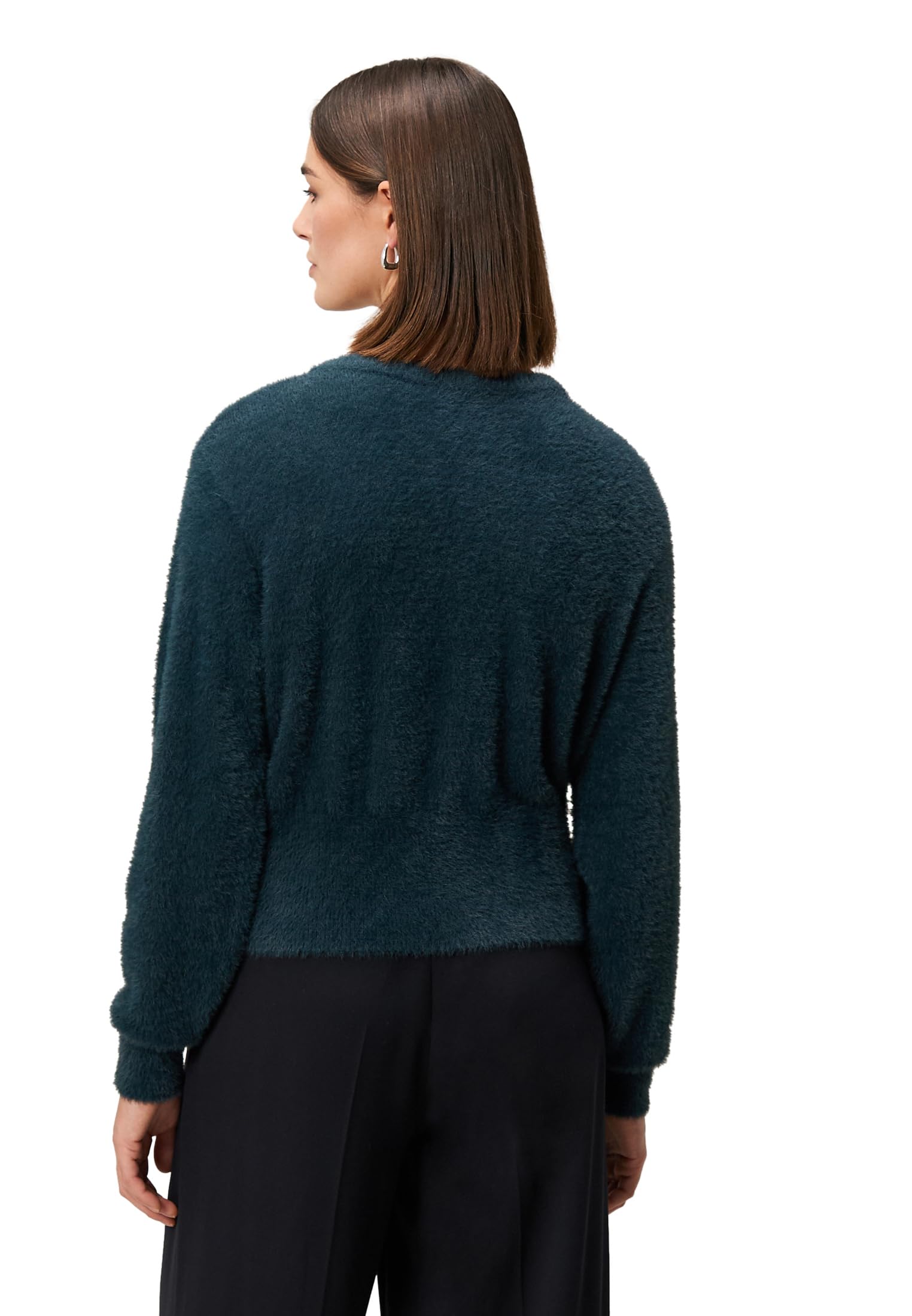 zero Strickjacke Blumenknöpfe Gr. 40 Ocean Teal