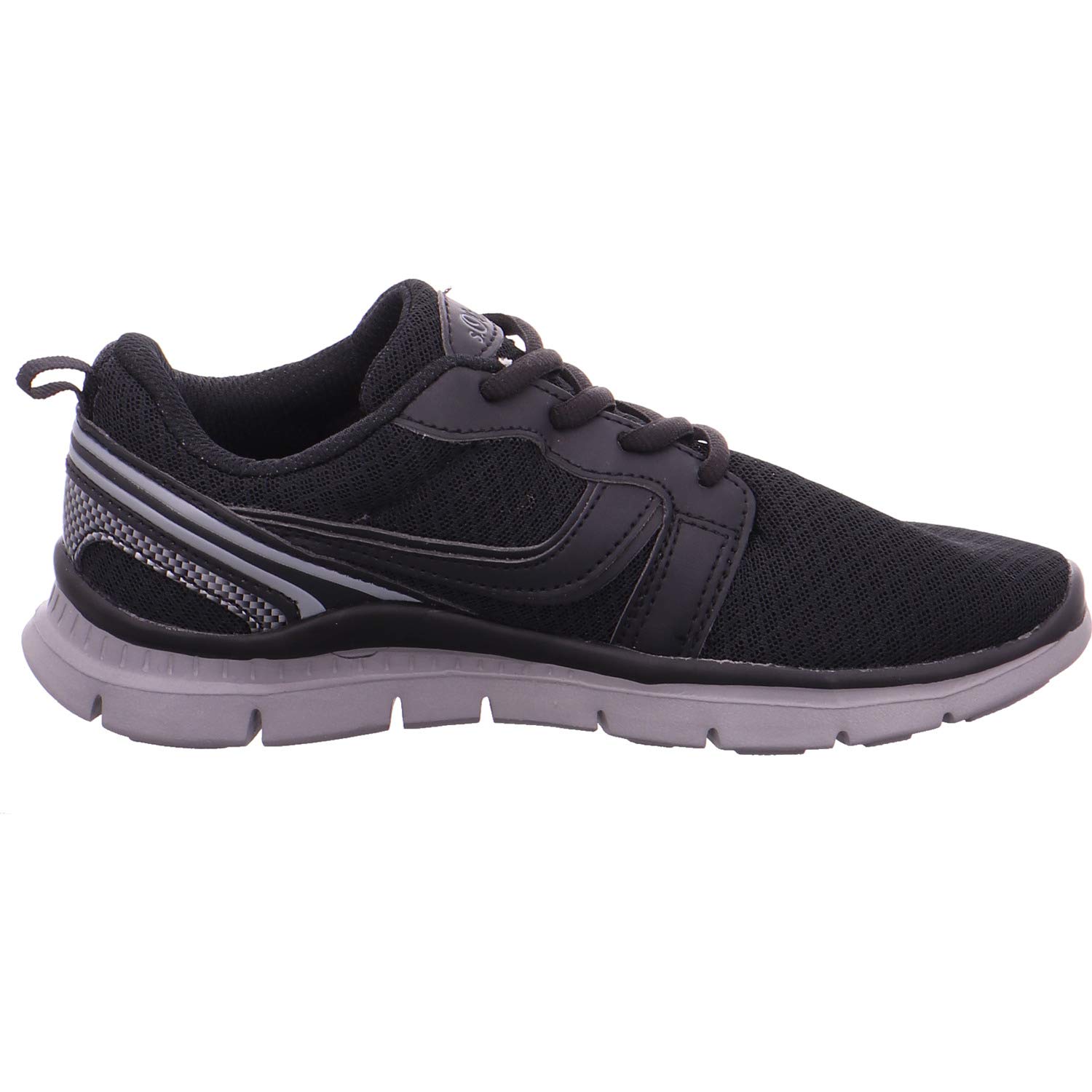 s.Oliver 5-43201-36 Kinder Schnürer Black Alltag schwarz