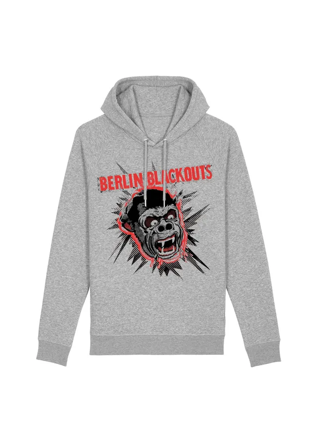 dna merch Berlin Blackouts Mad Gorilla Hoodie Schwarz