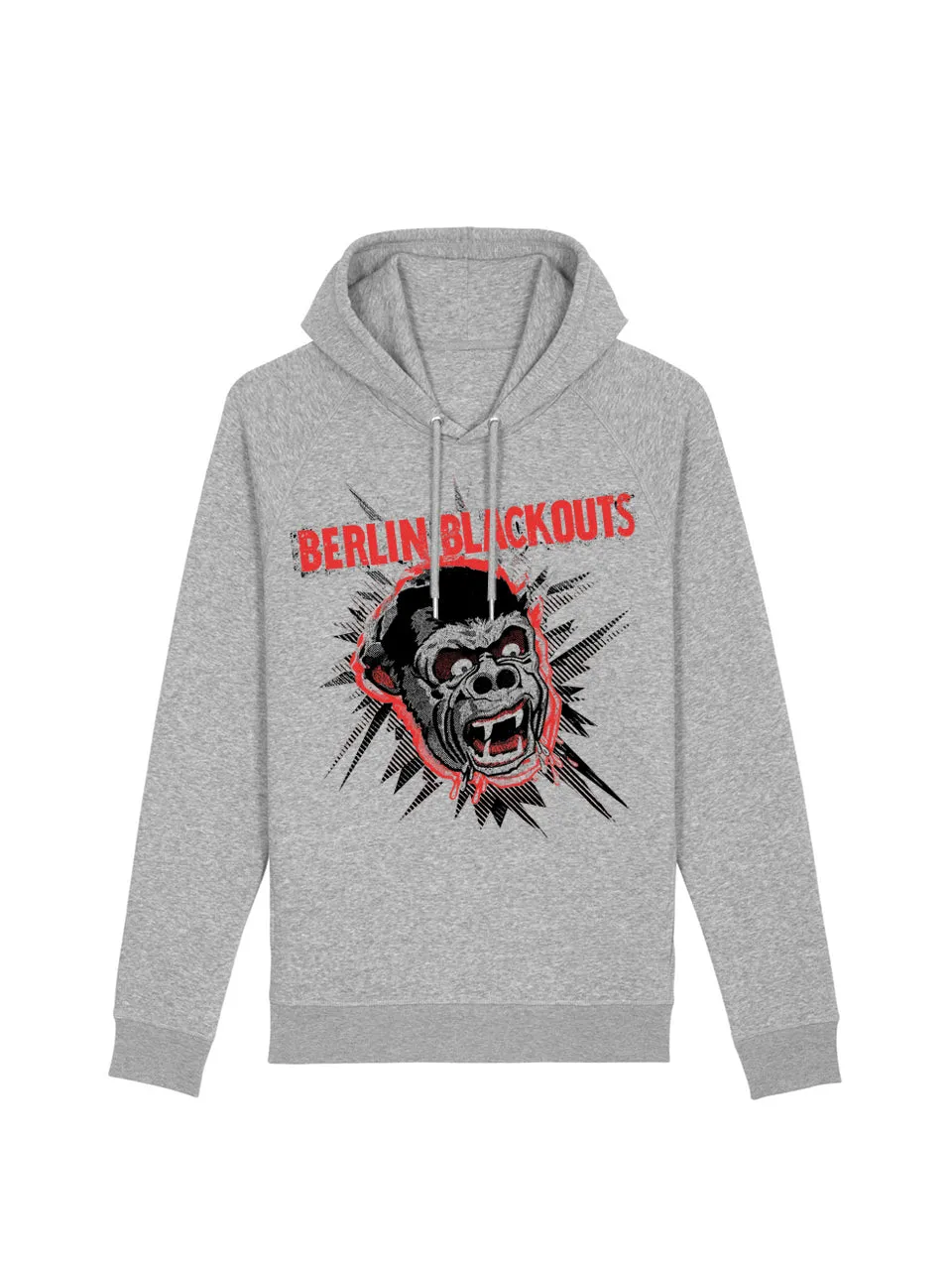 dna merch Berlin Blackouts Mad Gorilla Hoodie Schwarz