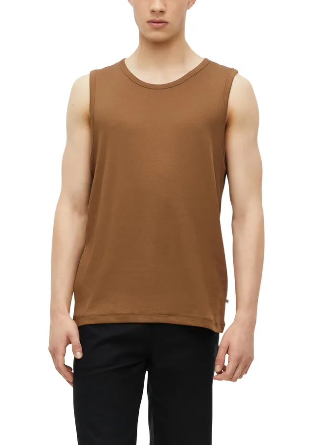 s.Oliver Ripp-Top Baumwollmix Crew Neck XL weiß