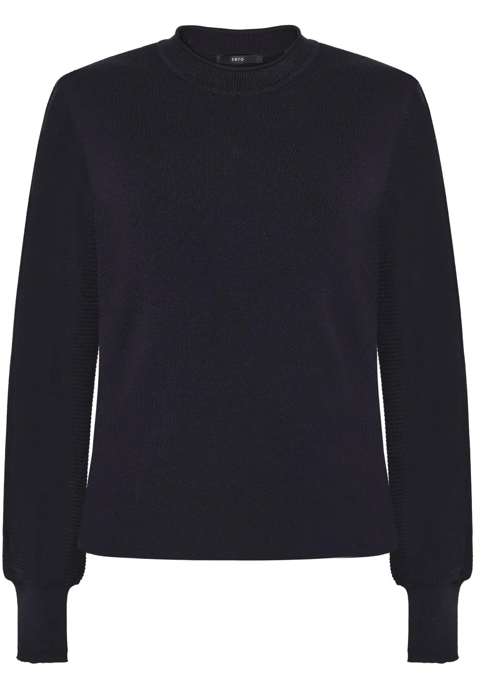 zero Pullover hoher Kragen Damen Hydrangea Gr.40
