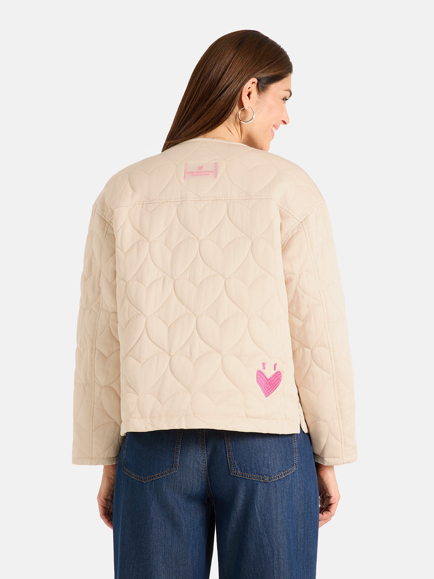 Lieblingsstück MarikkaL Steppjacke almond butter Lyocell