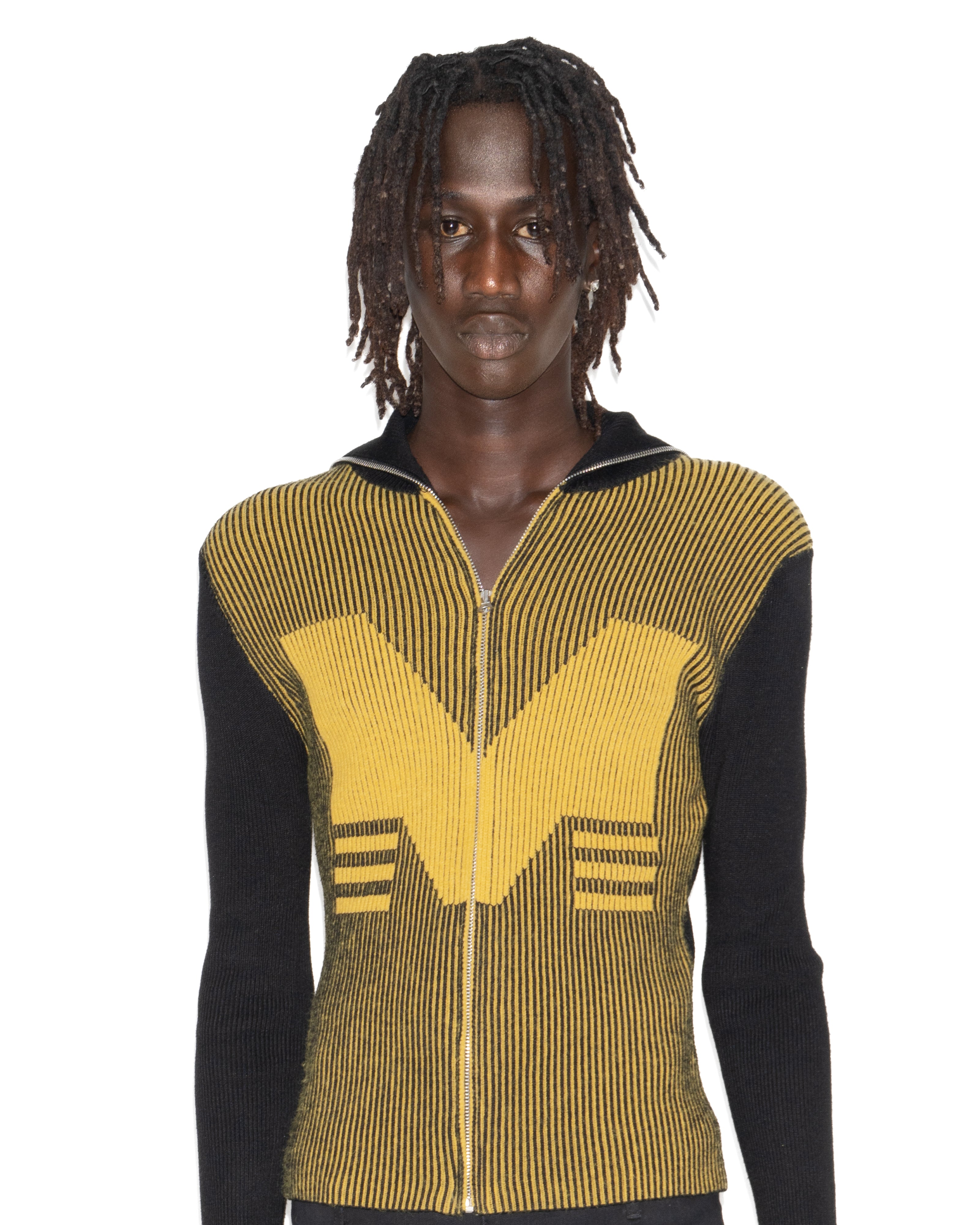 Mowalola Turtle Neck M Cardigan Strickjacke mit Rollkragen