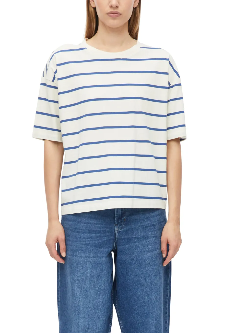 s.Oliver RED LABEL Streifenmix T-Shirt Relaxed Gr. 44