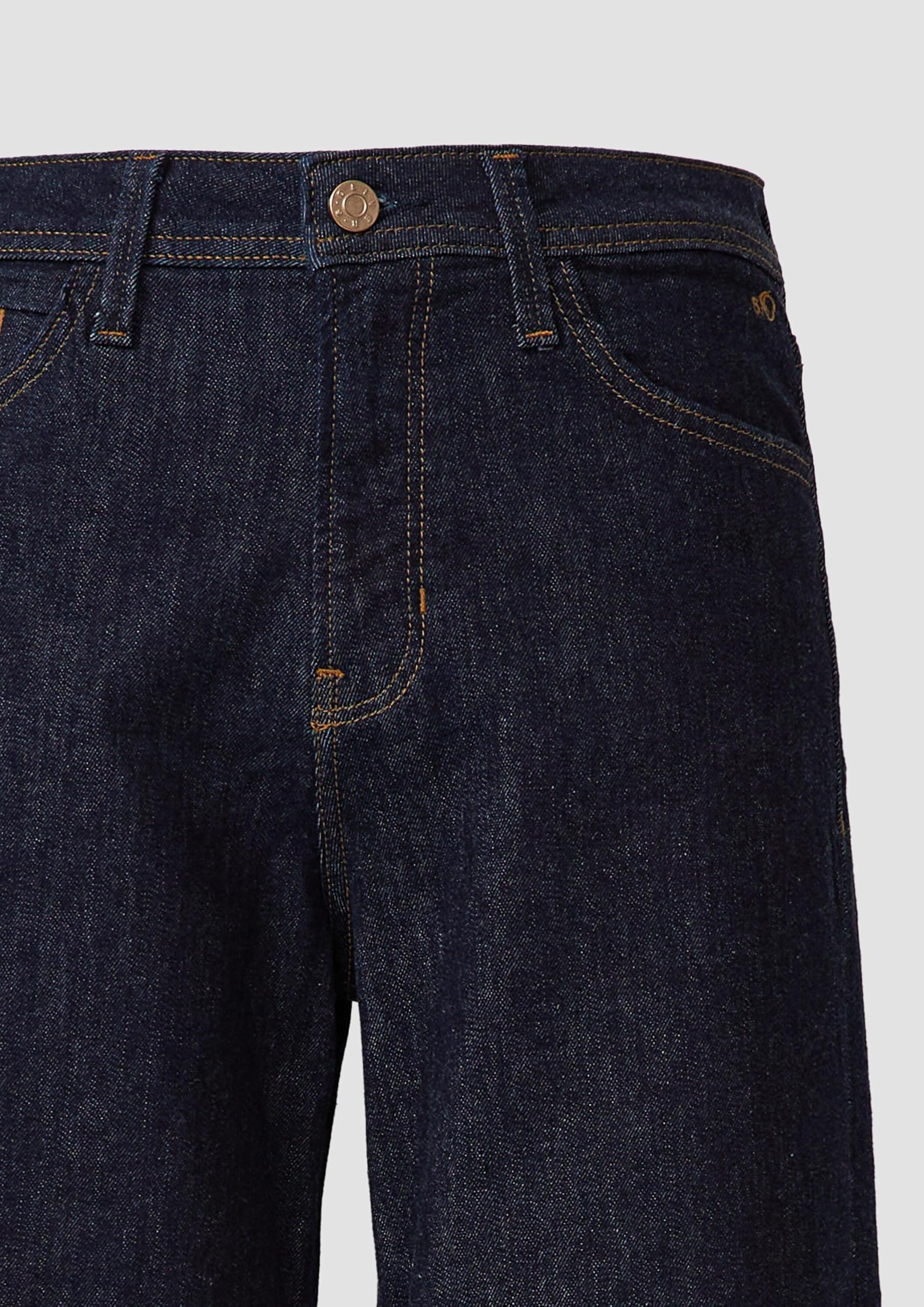 s.Oliver Suri Cropped Jeans Wide Fit 34 Rollsaum