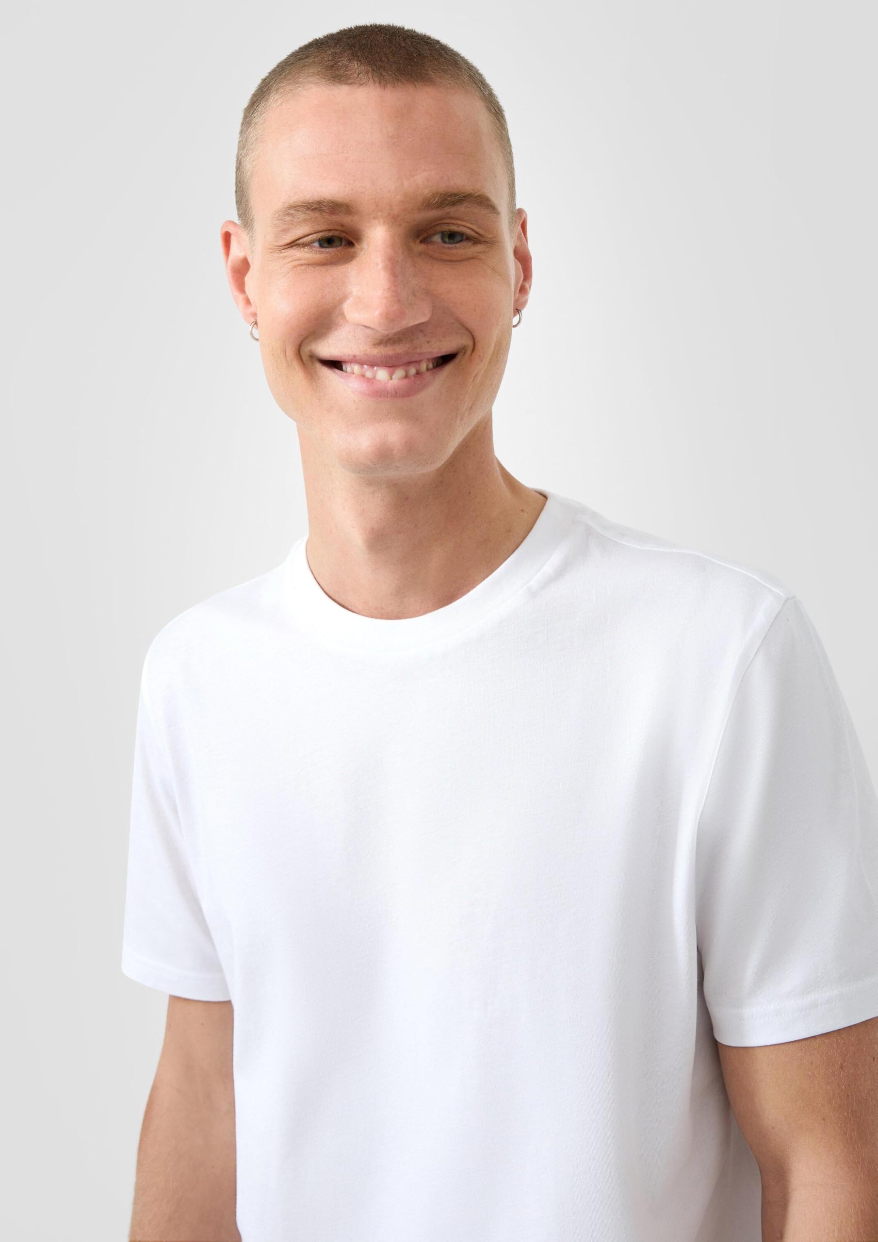 s.Oliver QS Shirt 2er-Pack L Rundhals Regular Fit