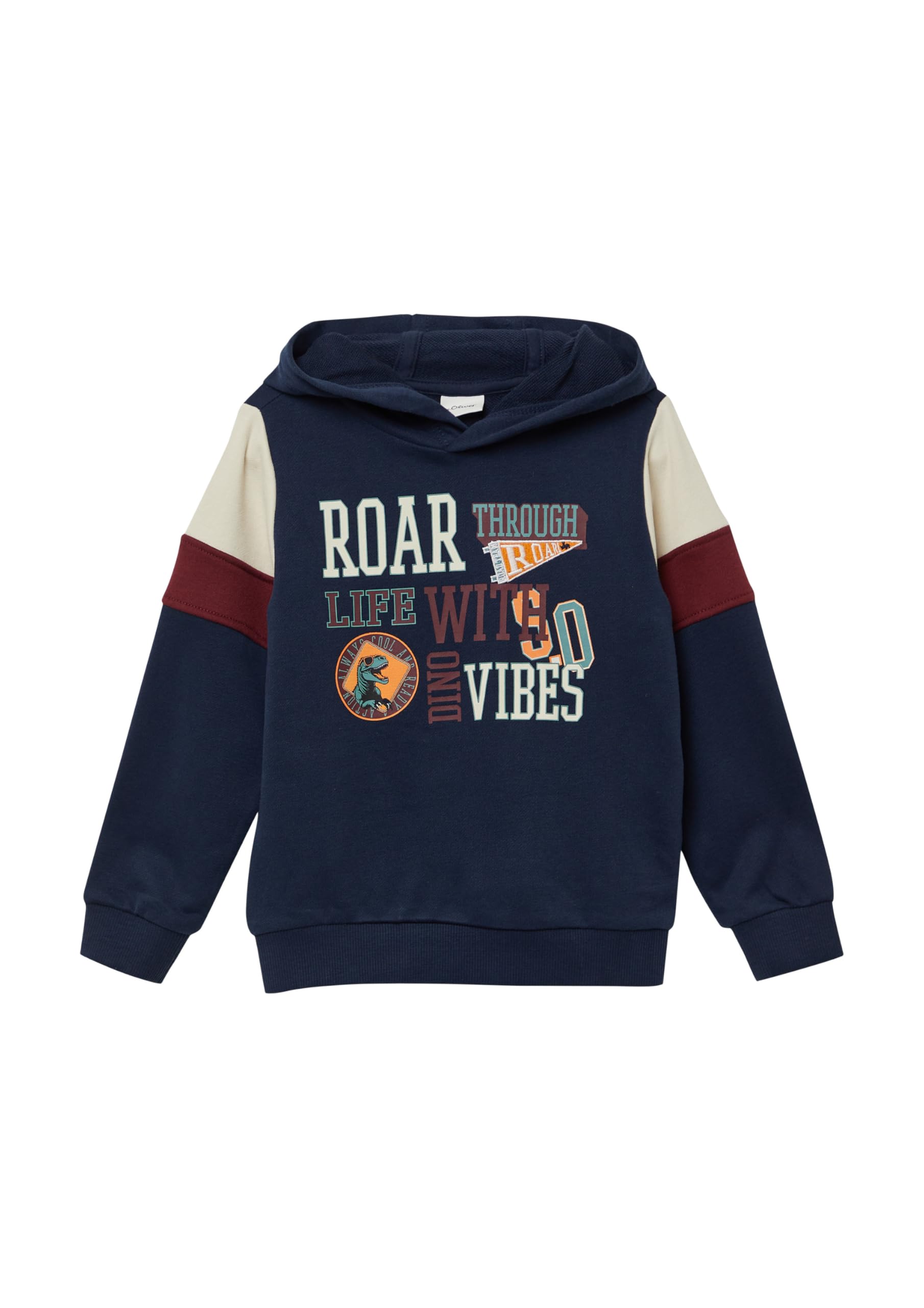 s.Oliver RED LABEL Hoodie Print Kontrast 104-110