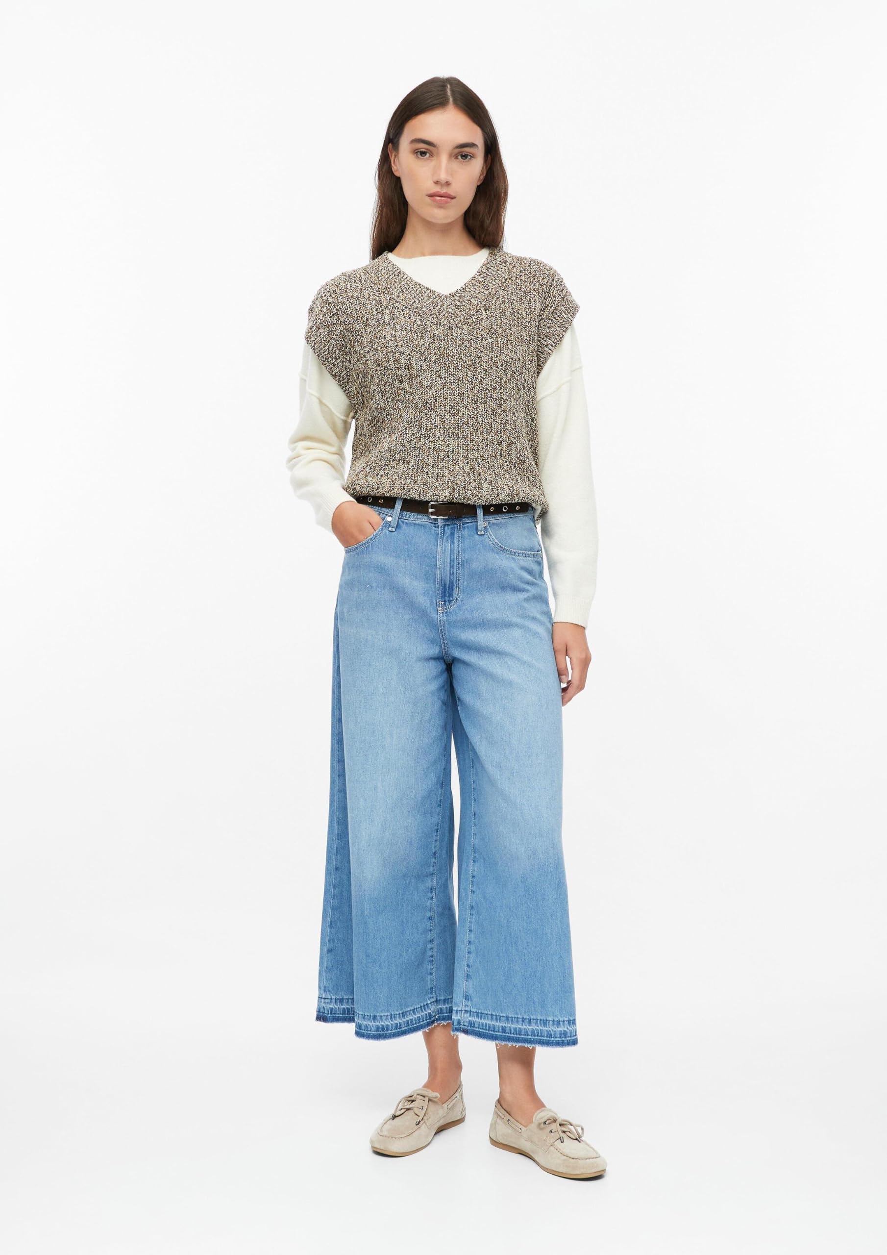 s.Oliver Red Label Culotte Jeans Blau 46W/26L