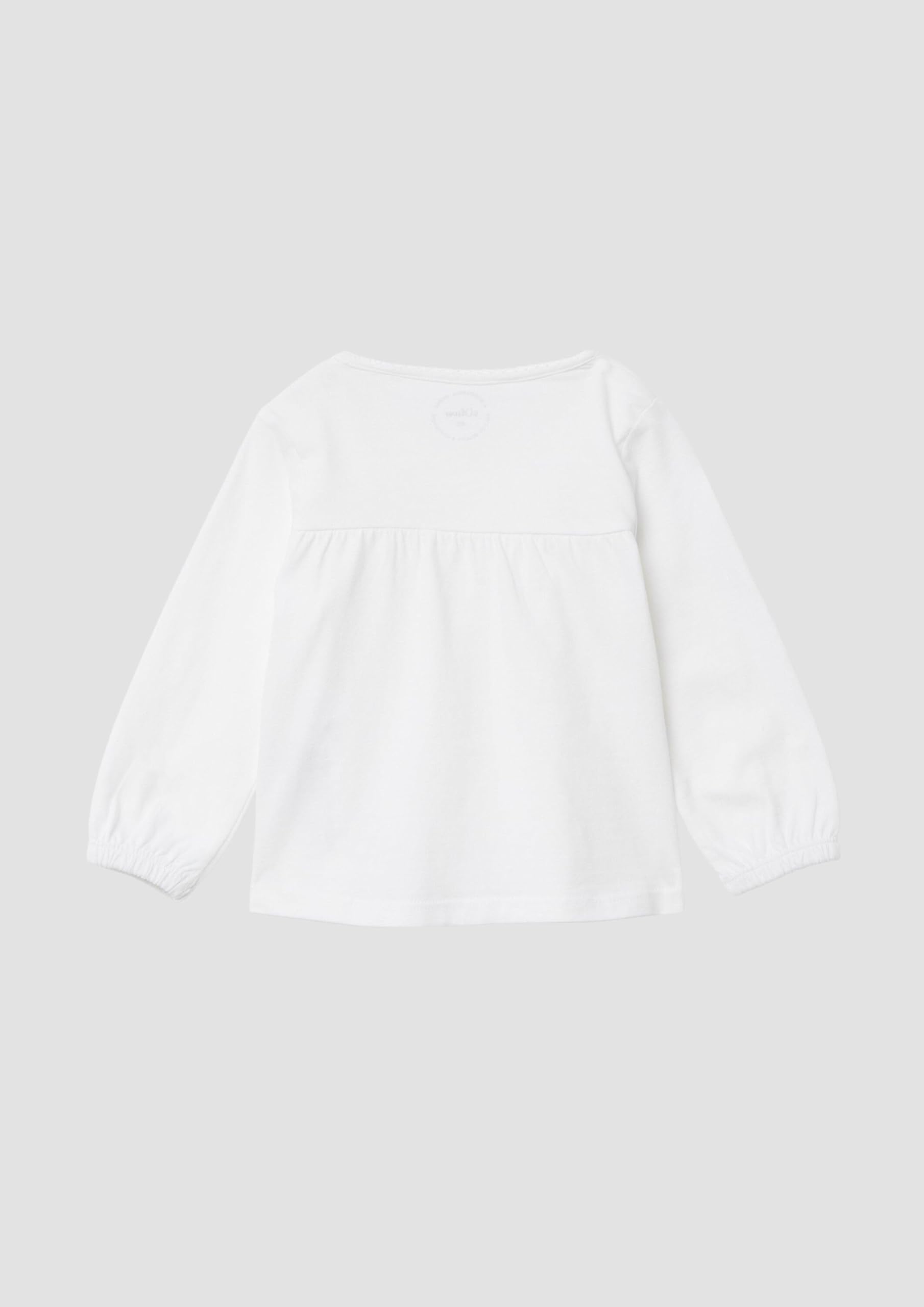 s.Oliver Junior Langarmshirt A-Shape Applikation Gr.92