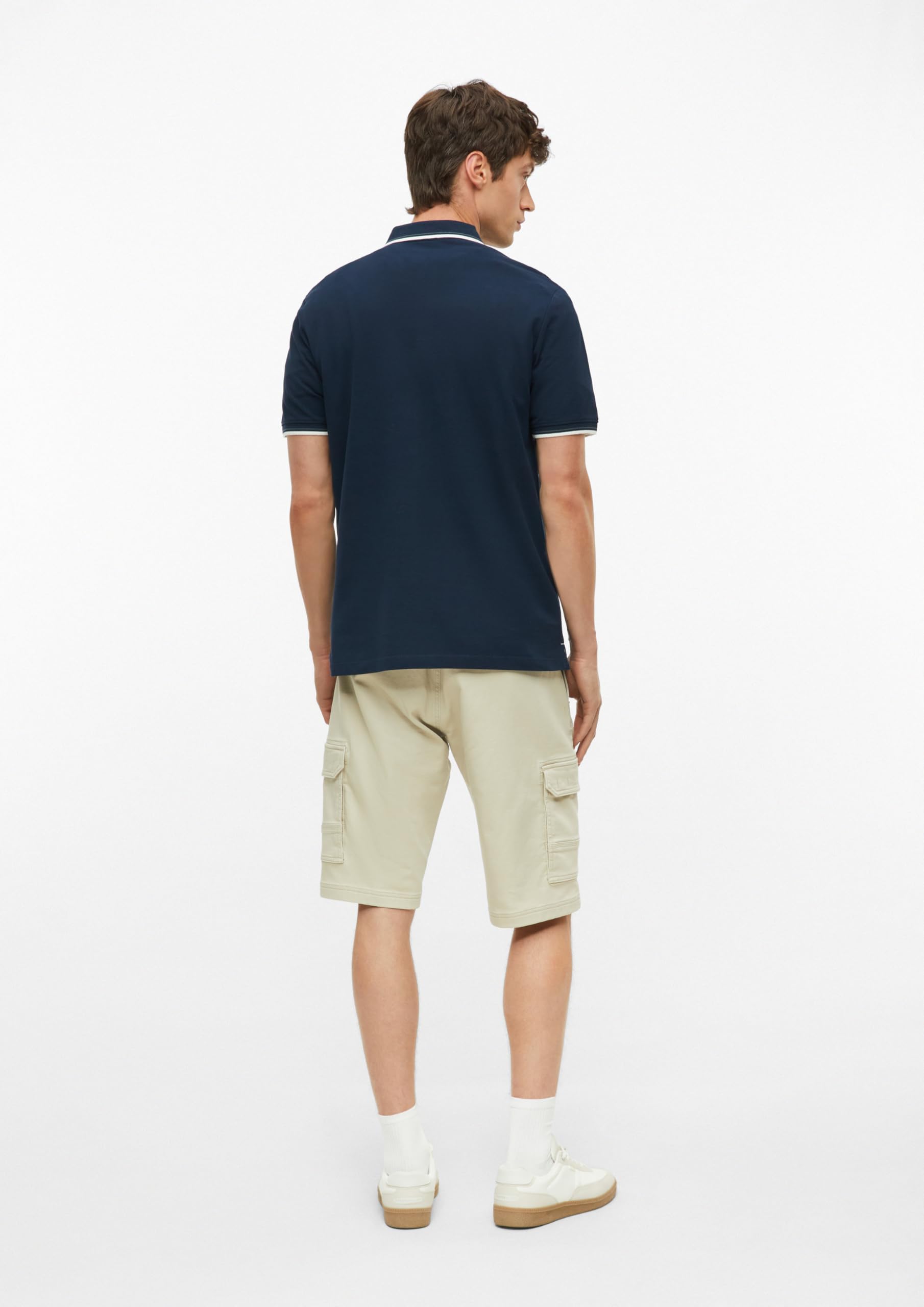 s.Oliver Junior Polo-Shirt Herren Piqué Frontprint