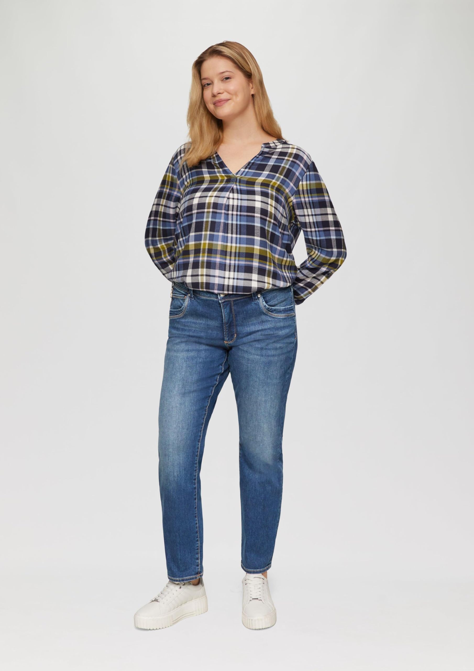 s.Oliver Red Label Slim Fit Mid Rise Slim Leg Jeans