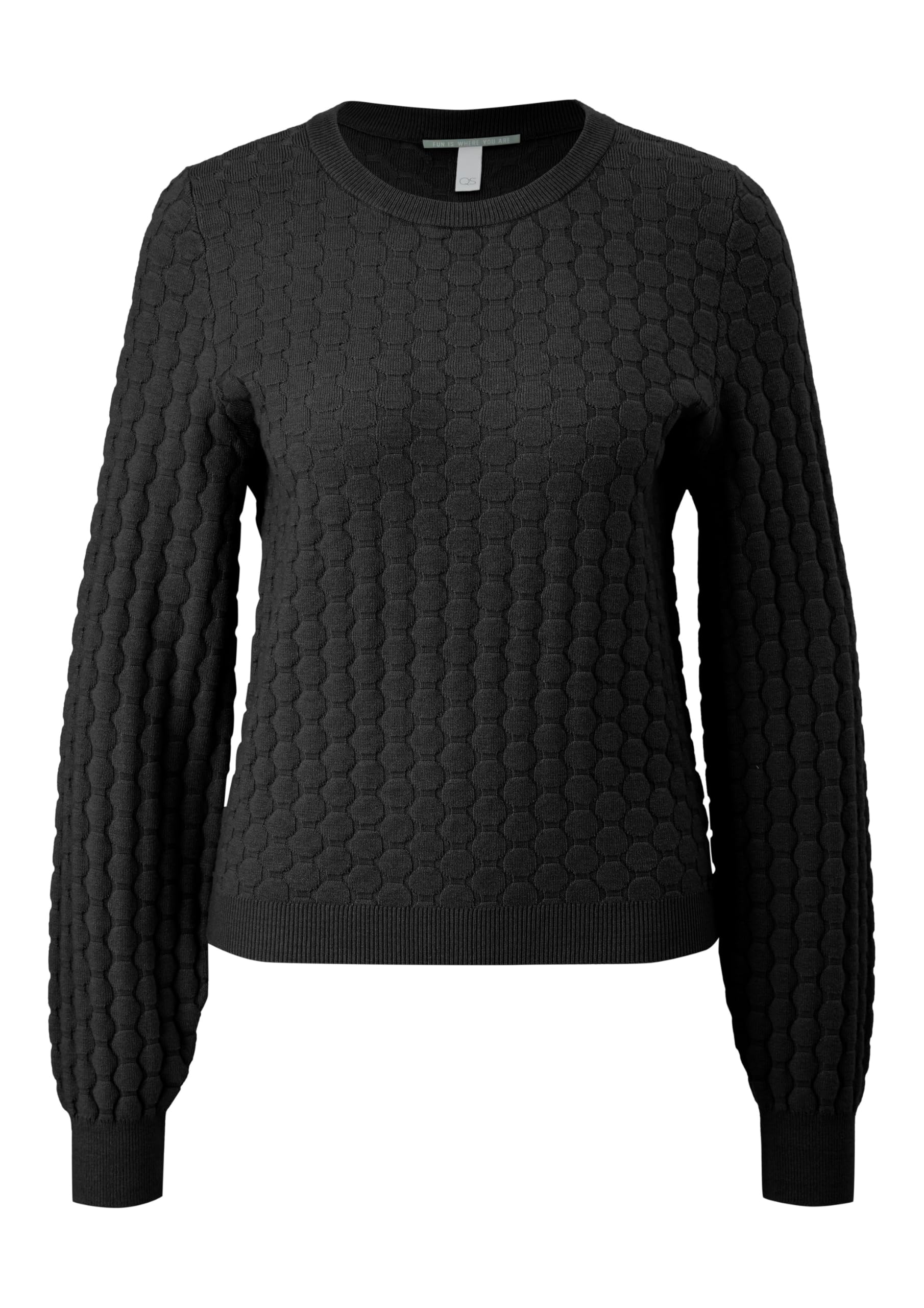 s.Oliver QS Strukturierter Pullover Strickpullover Größe M
