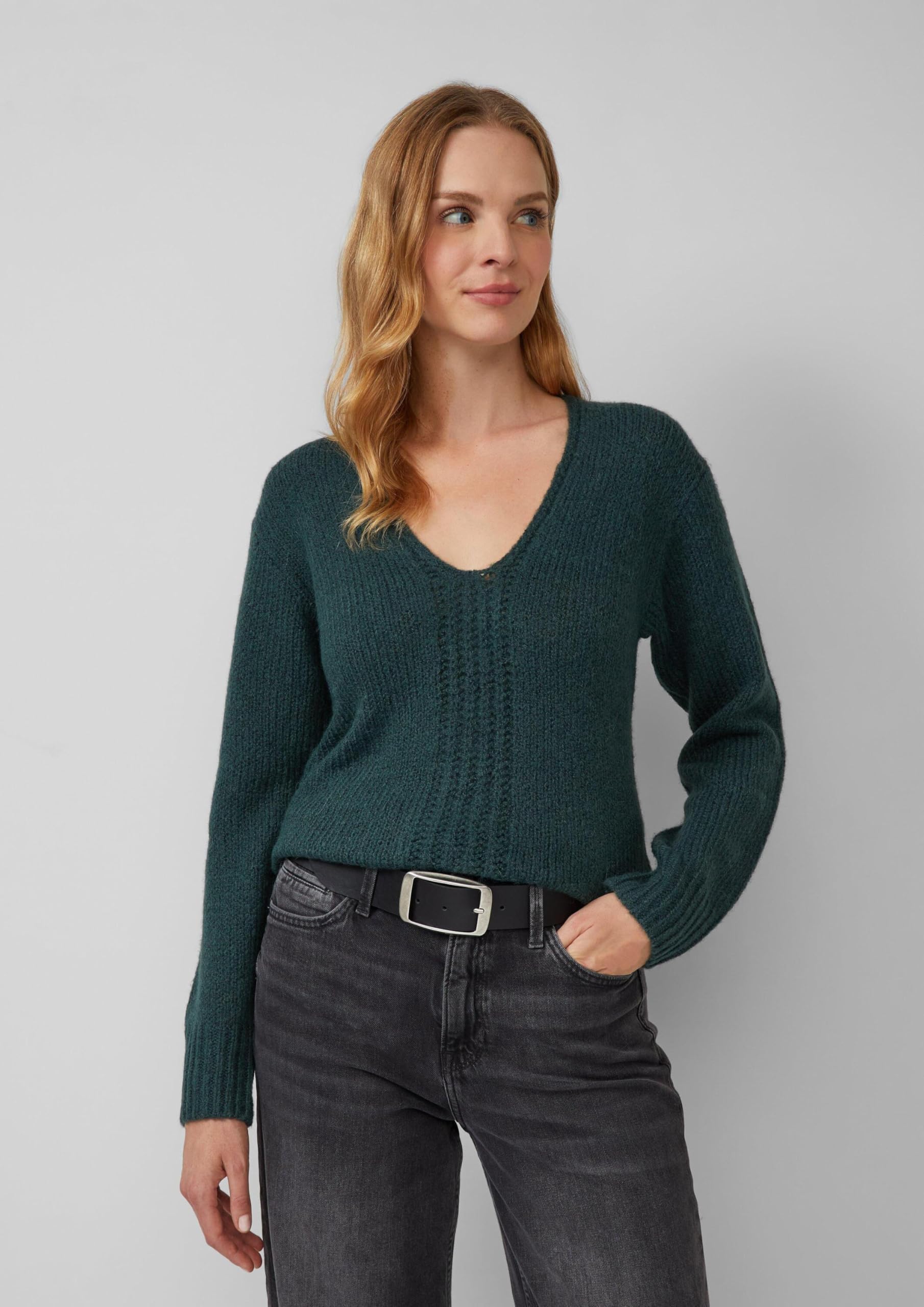 s.Oliver Red Label Ledergürtel Eckige Schließe Damen Herren