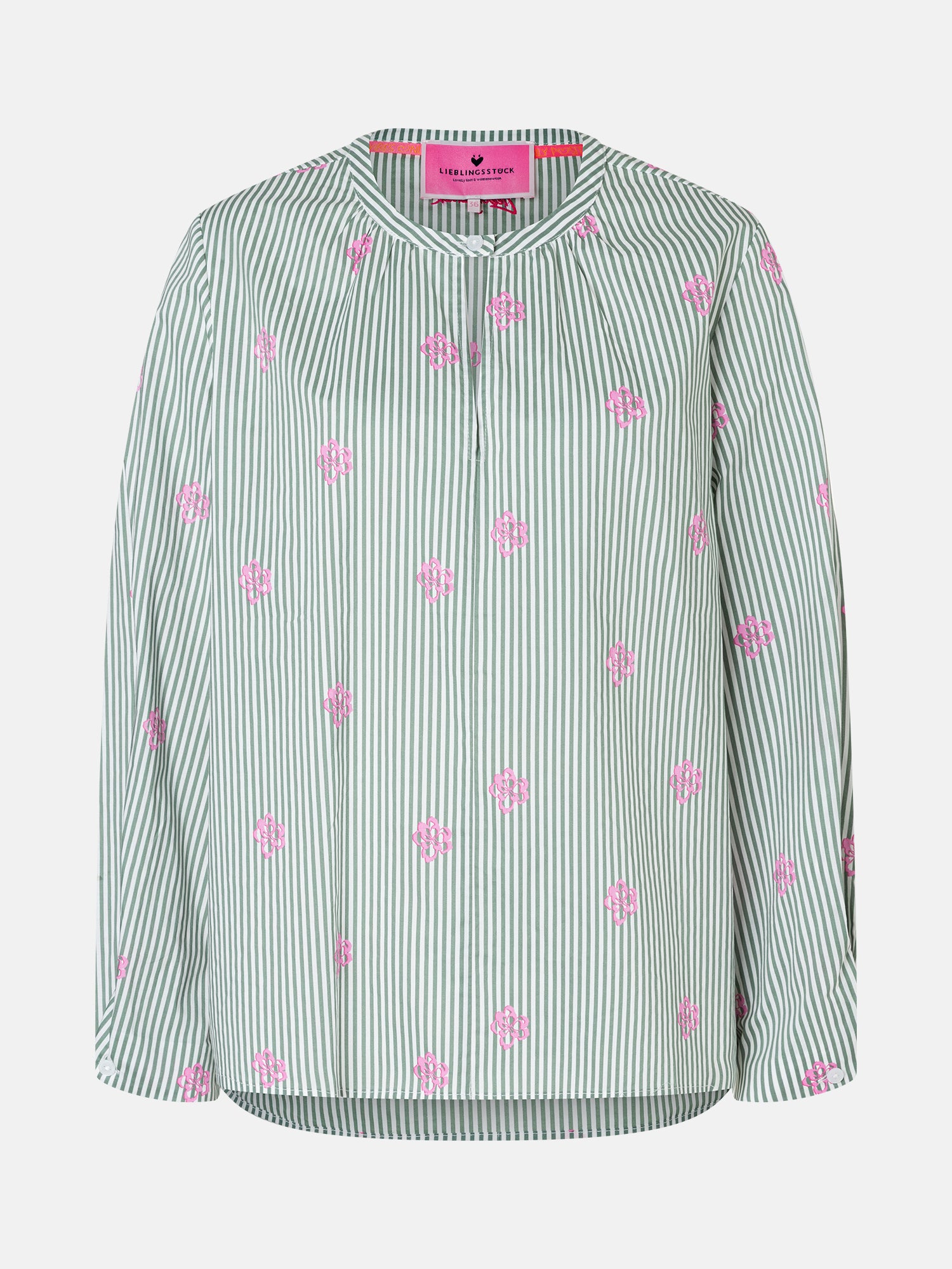Lieblingsstück RymL Bluse aus Baumwolle Grün