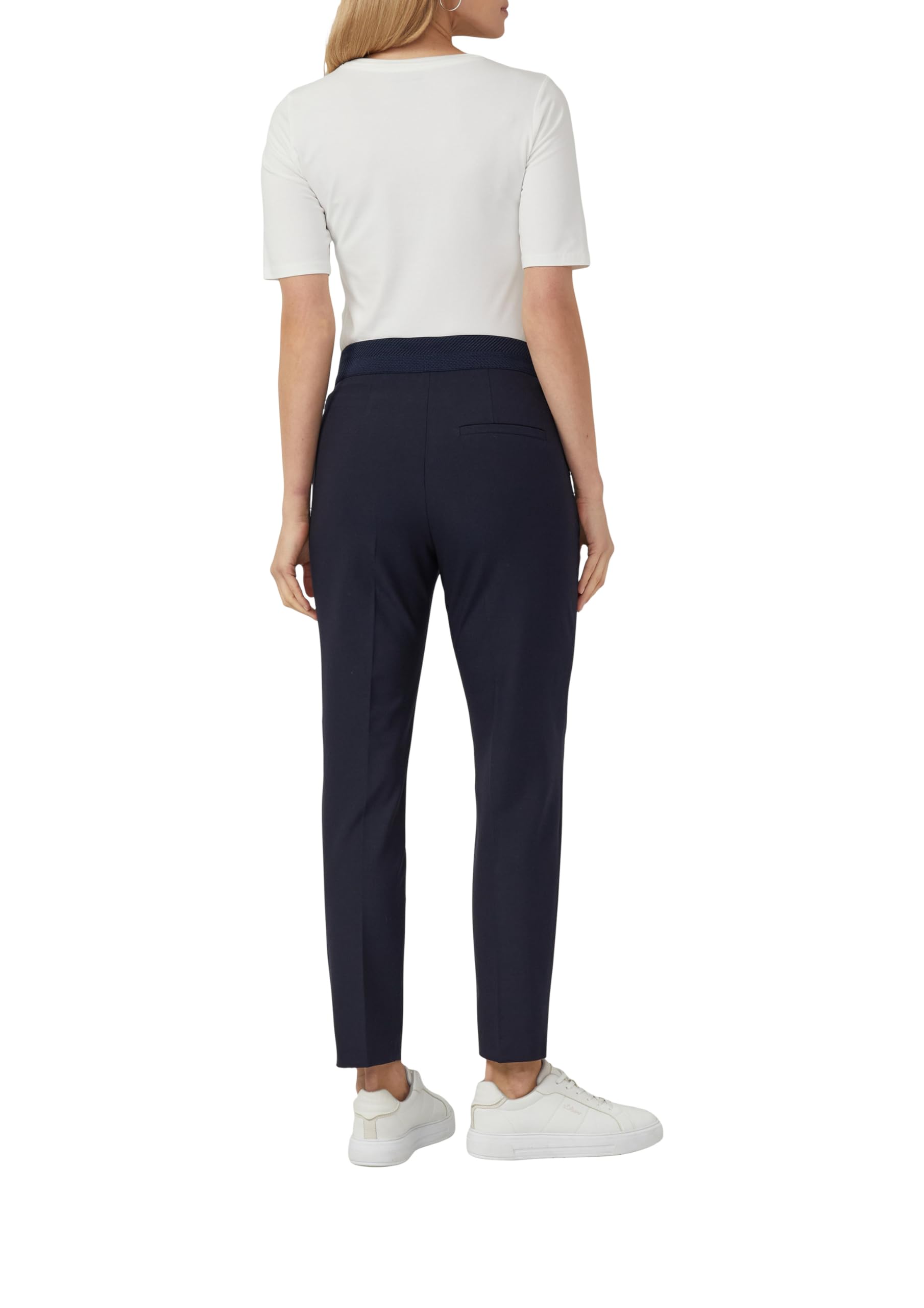 s.Oliver 2175698 Hose Slim Fit 7/8 Größe 38 navy