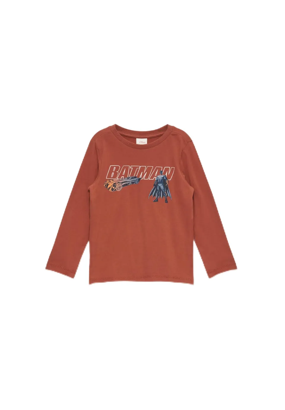 s.Oliver Junior 2150282 Langarmshirt Batman rot 92-98