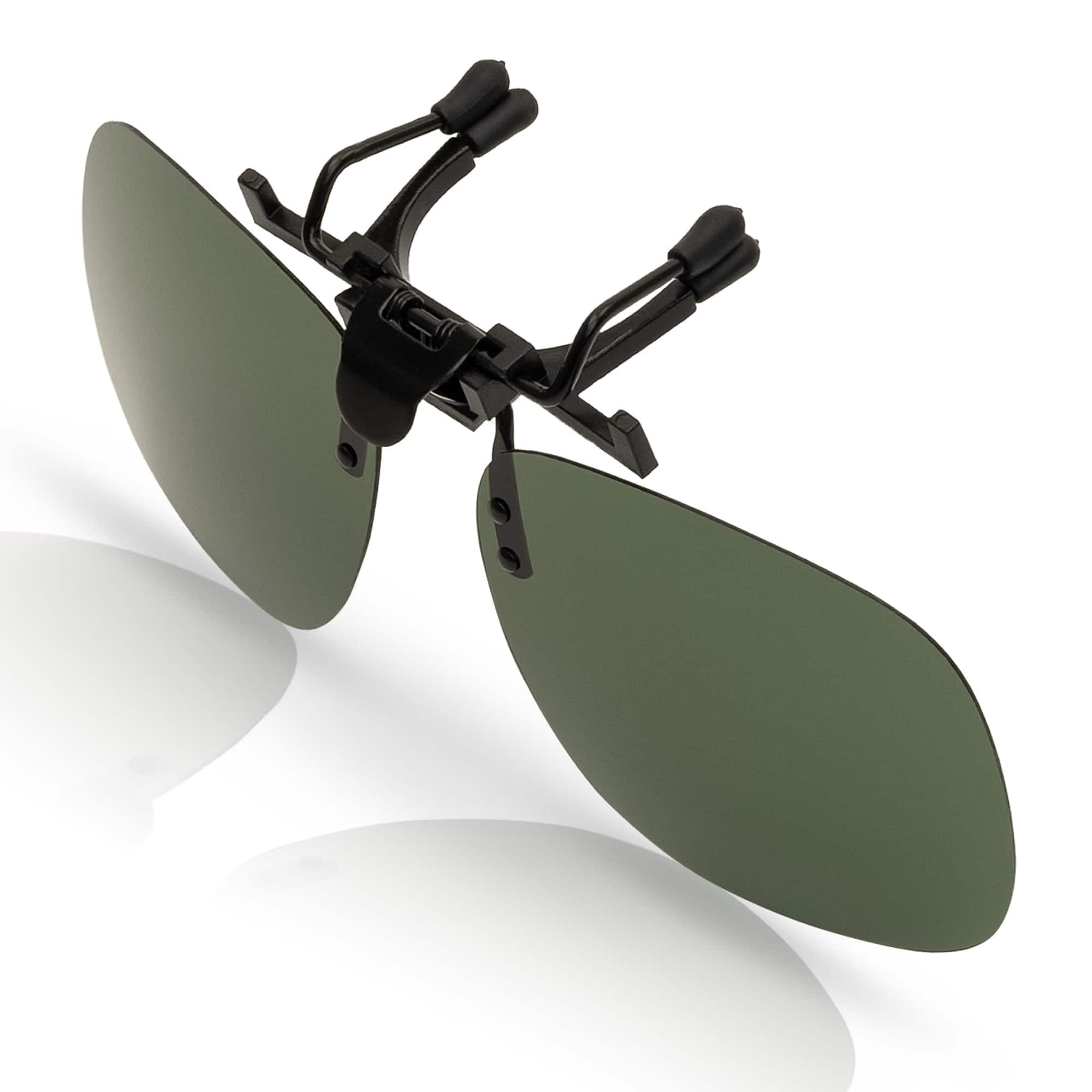 BEZLIT Clip-On Sonnenbrillenaufsatz Schwarz 130 mm
