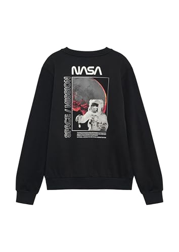 s.Oliver Red Label Sweatshirt NASA-Print Rippbündchen Kinder