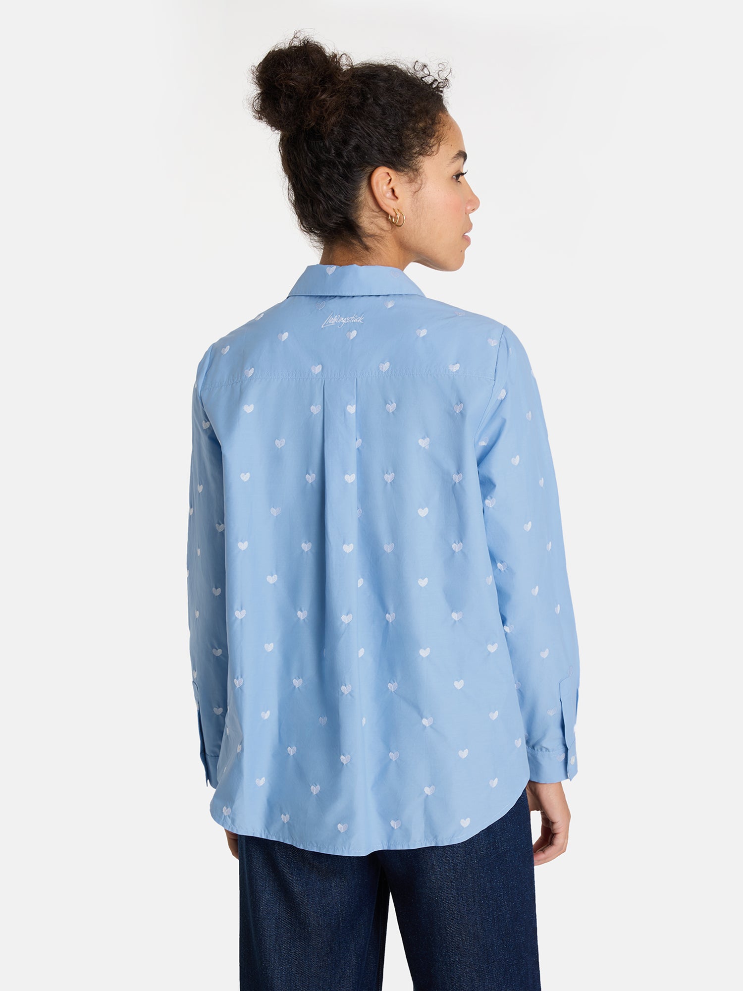 Lieblingsstück RadunaL Bluse offwhite Baumwolle Herz