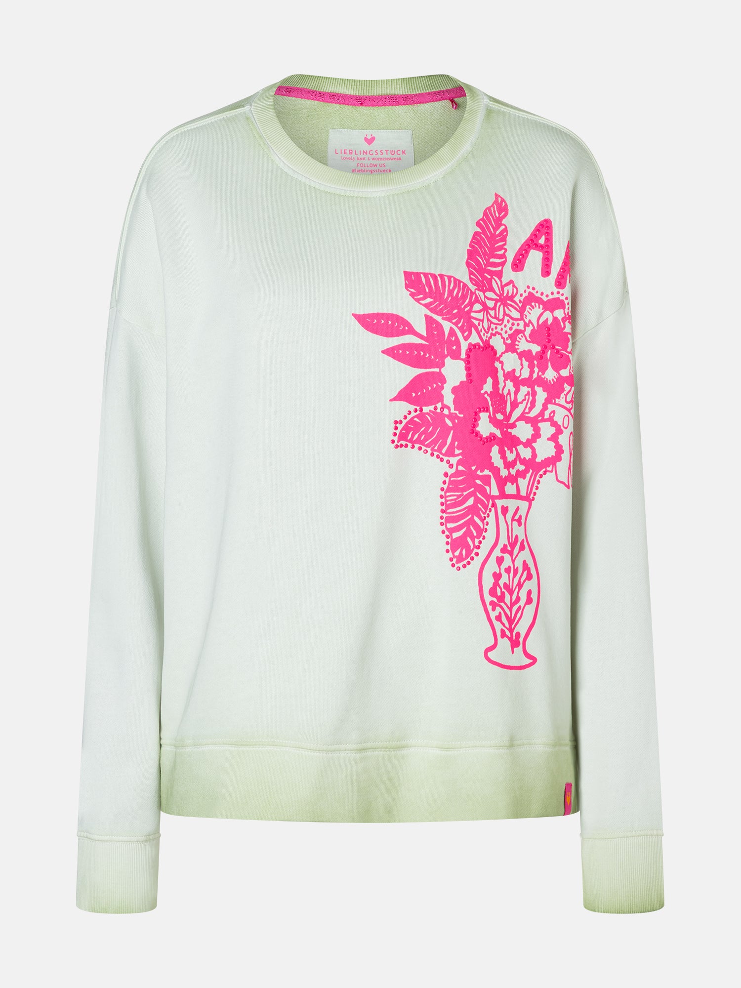 Lieblingsstück LivL Sweatshirt pastel green Baumwolle