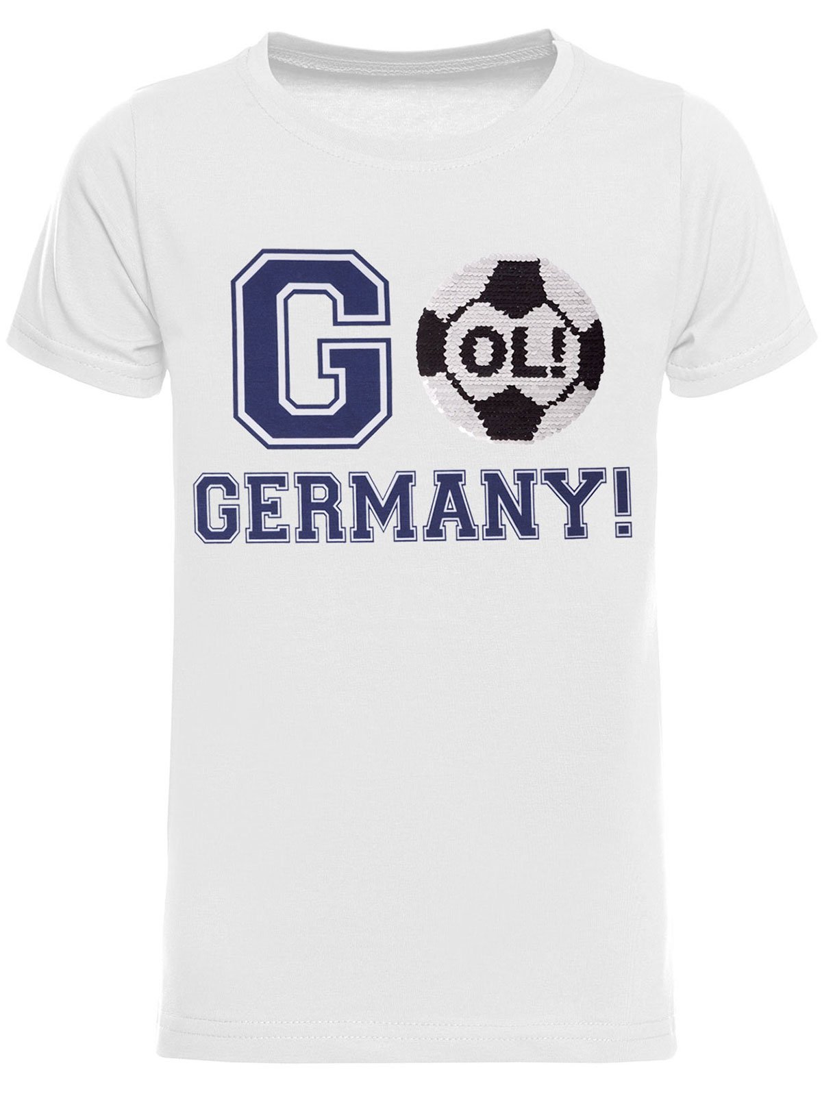 BEZLIT GO Germany Jungen T-Shirt Wendepailletten 116 Baumwolle