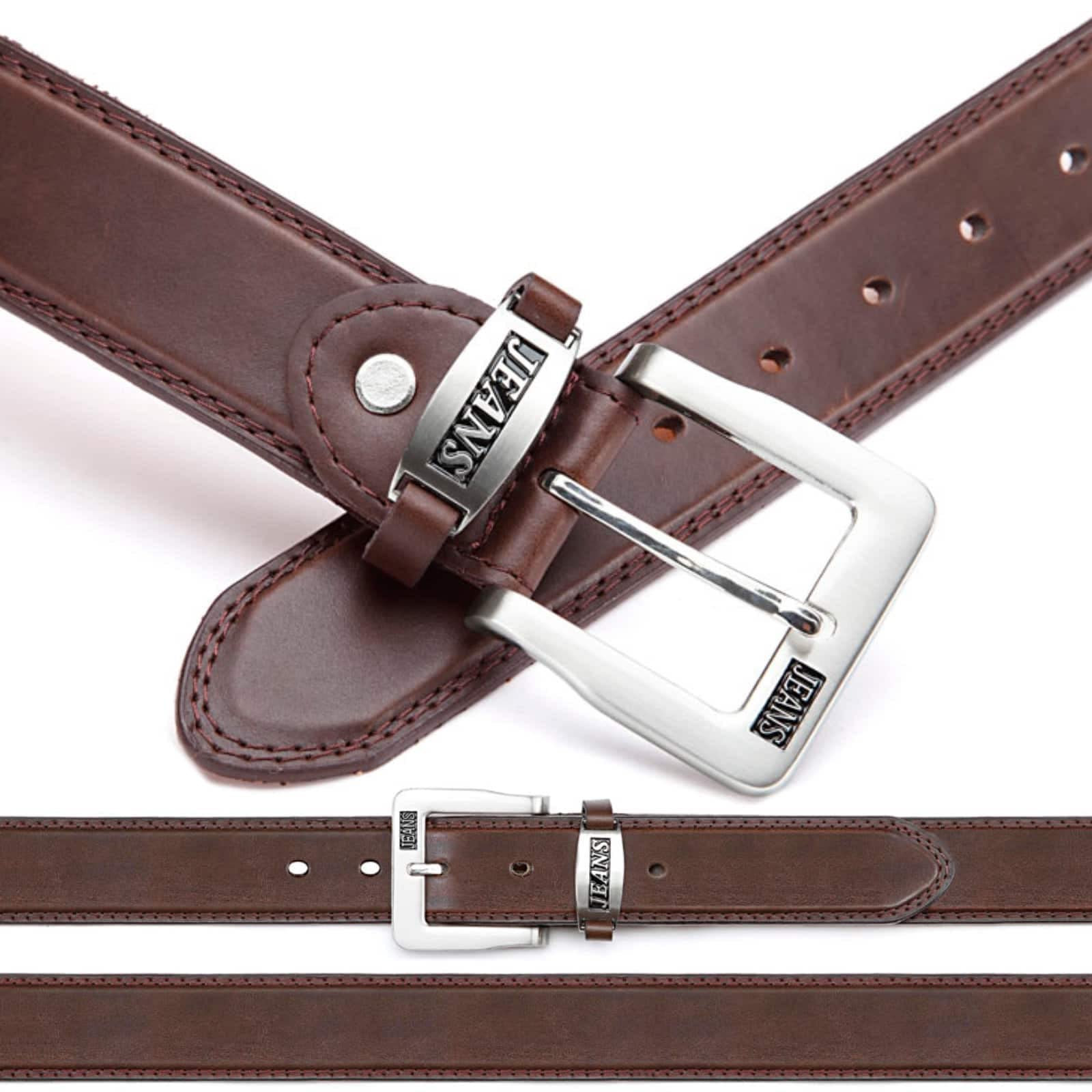 BEZLIT Herren Gürtel 4 cm kürzbar Größe 115