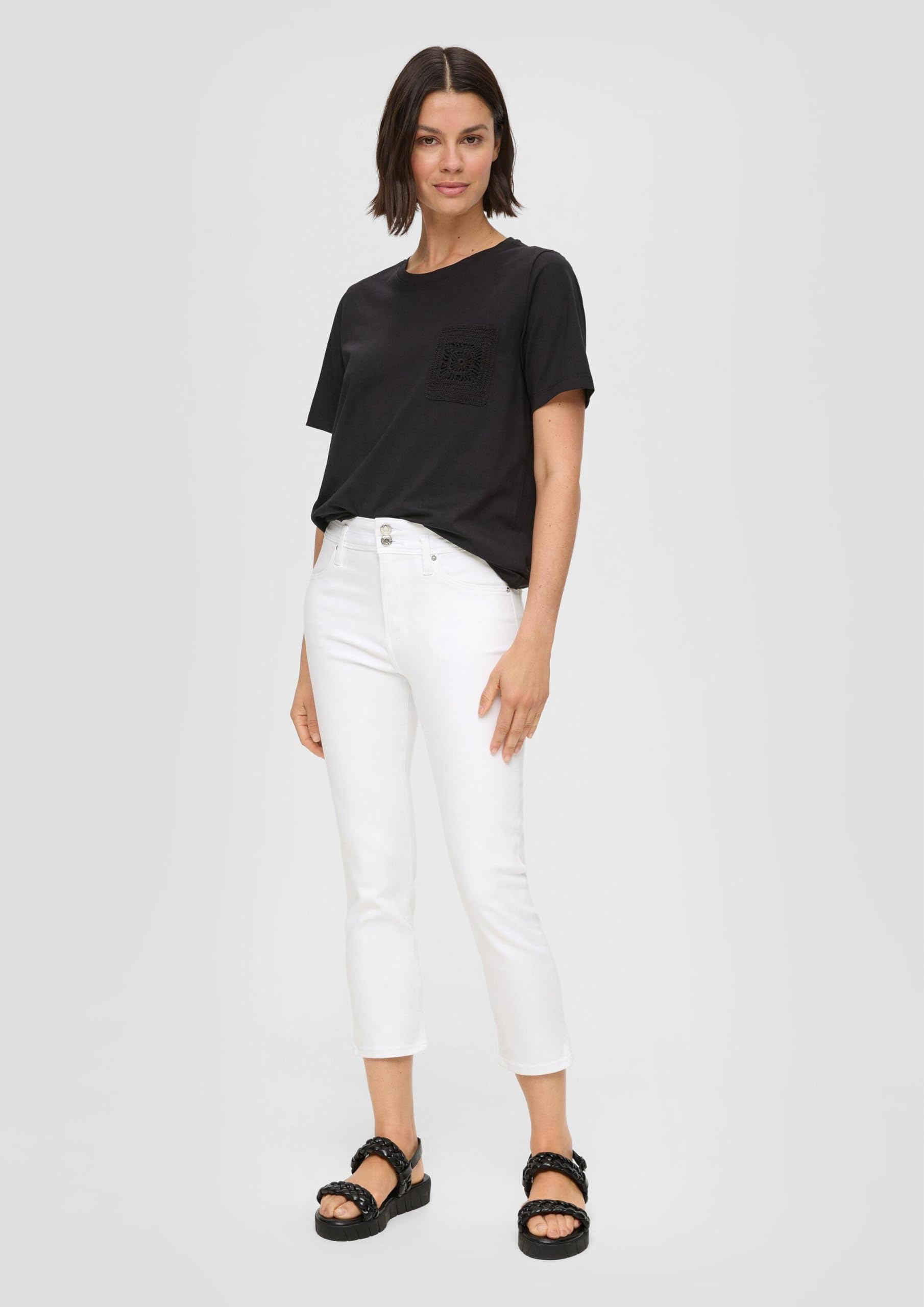 s.Oliver Betsy Jeans Mid Rise Slim Größe 34 Stretch