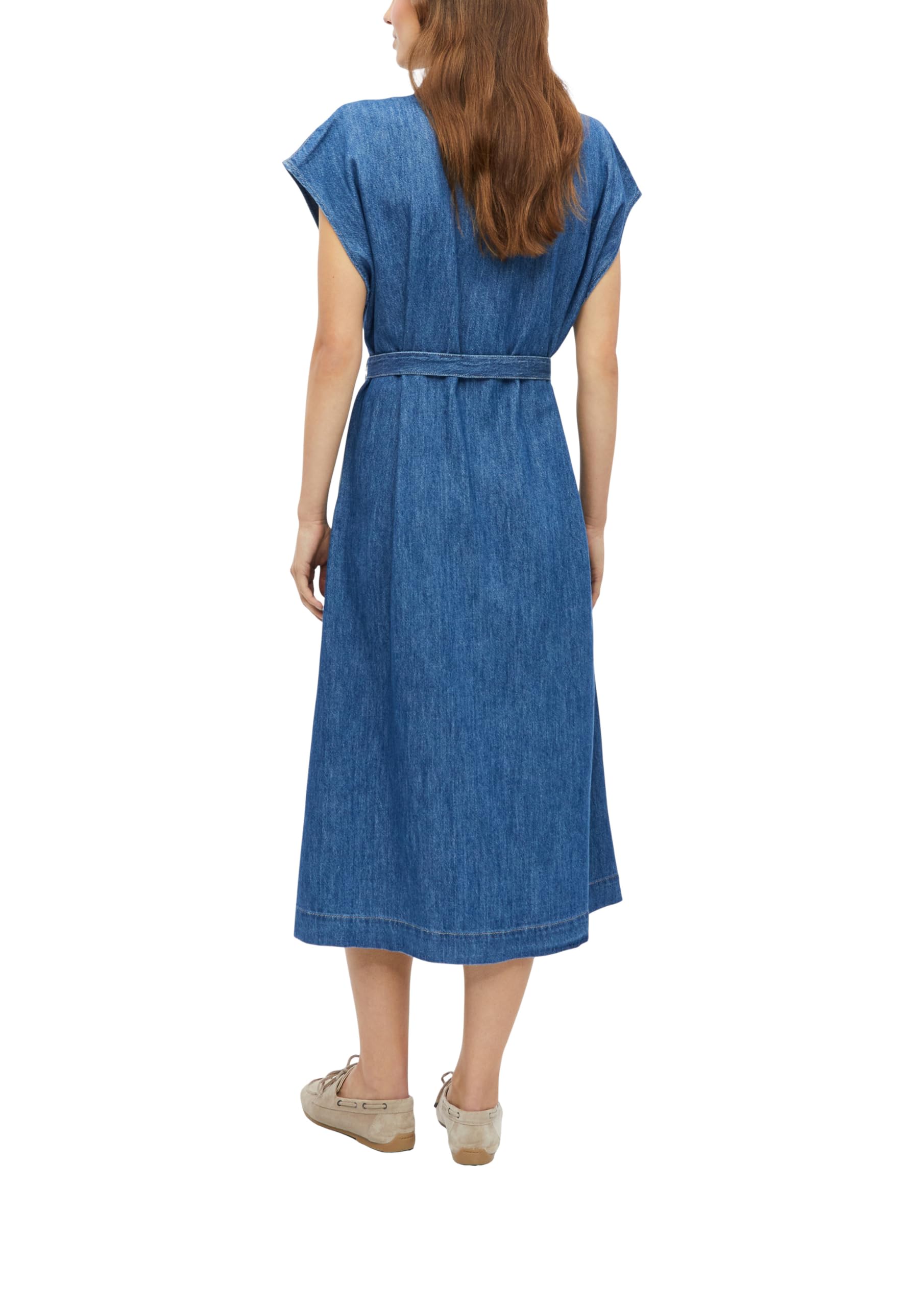 s.Oliver 2176478 Midi Jeanskleid Damen Denim