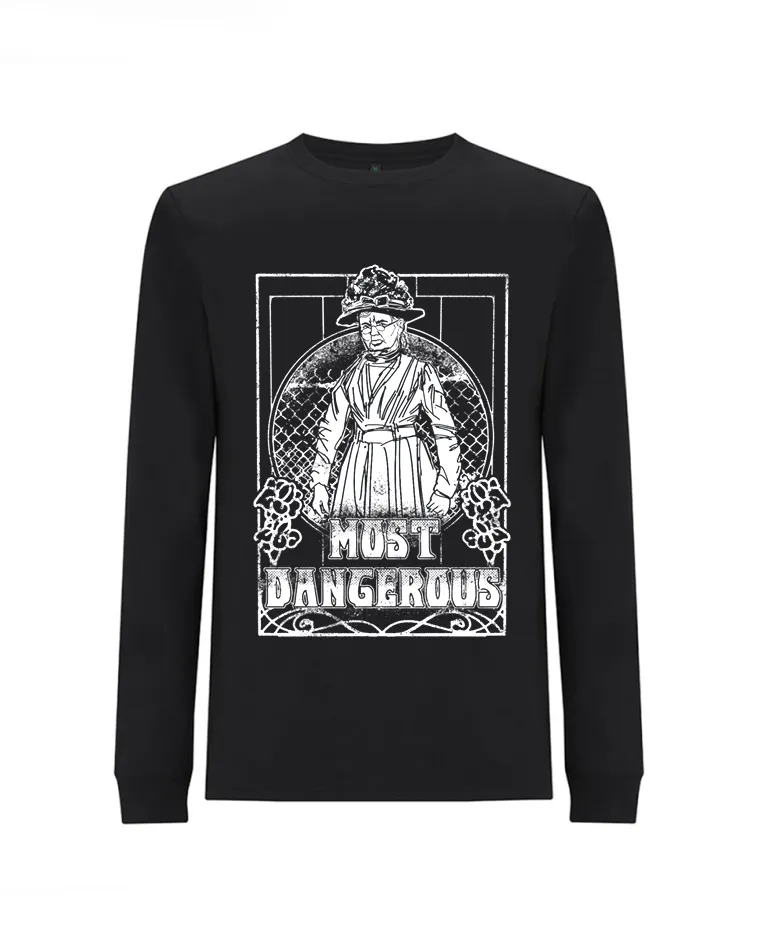 dna merch Most Dangerous Mother Jones Longsleeve Schwarz