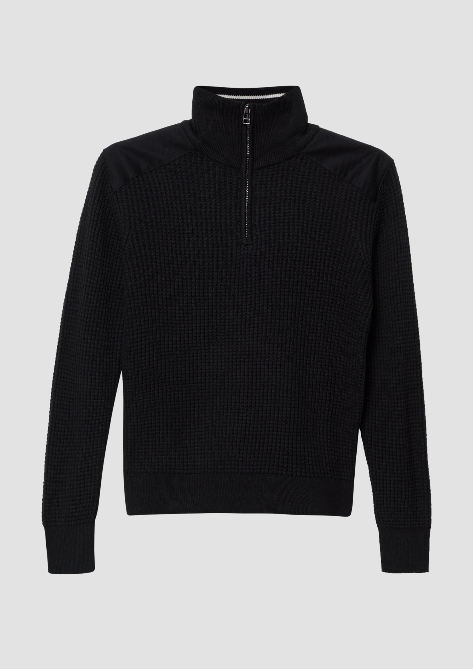 s.Oliver Strickpullover Troyer-Kragen 146-152 Webpanel