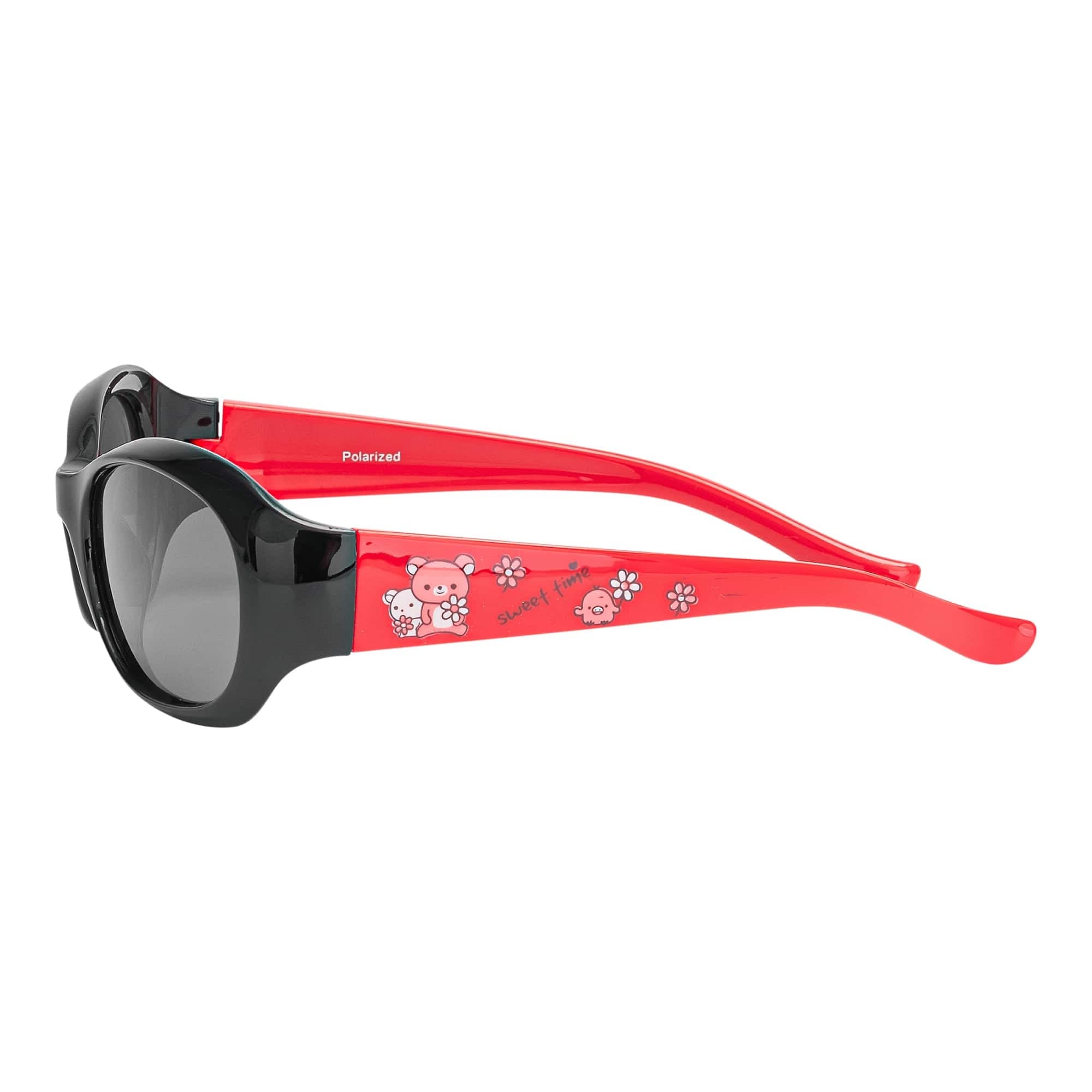 BEZLIT Kinder Sonnenbrille Schwarz-Rot UV400 Trend