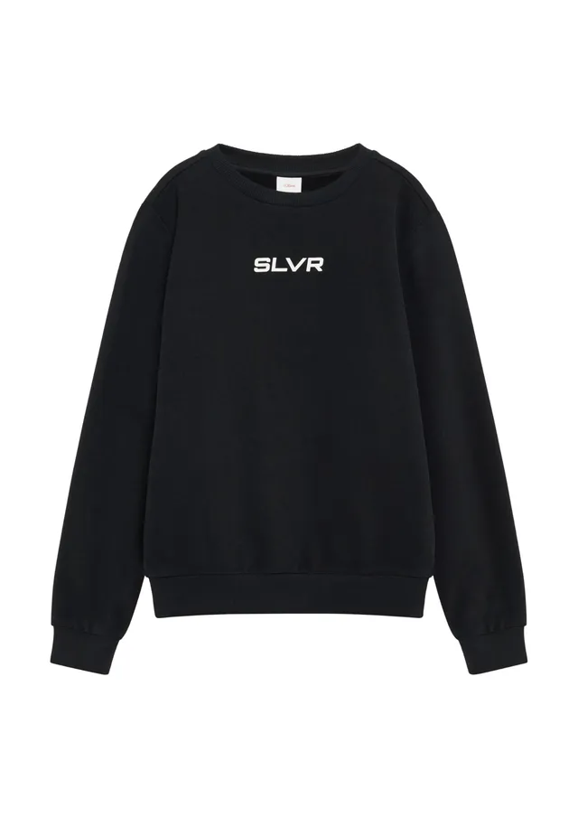s.Oliver Red Label Sweatshirt NASA-Print Rippbündchen Kinder