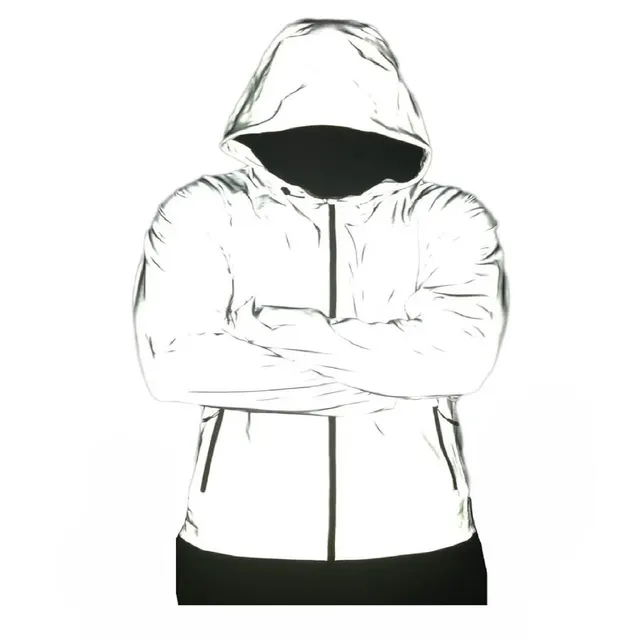Singular Reflective Jacke reflektierend grau