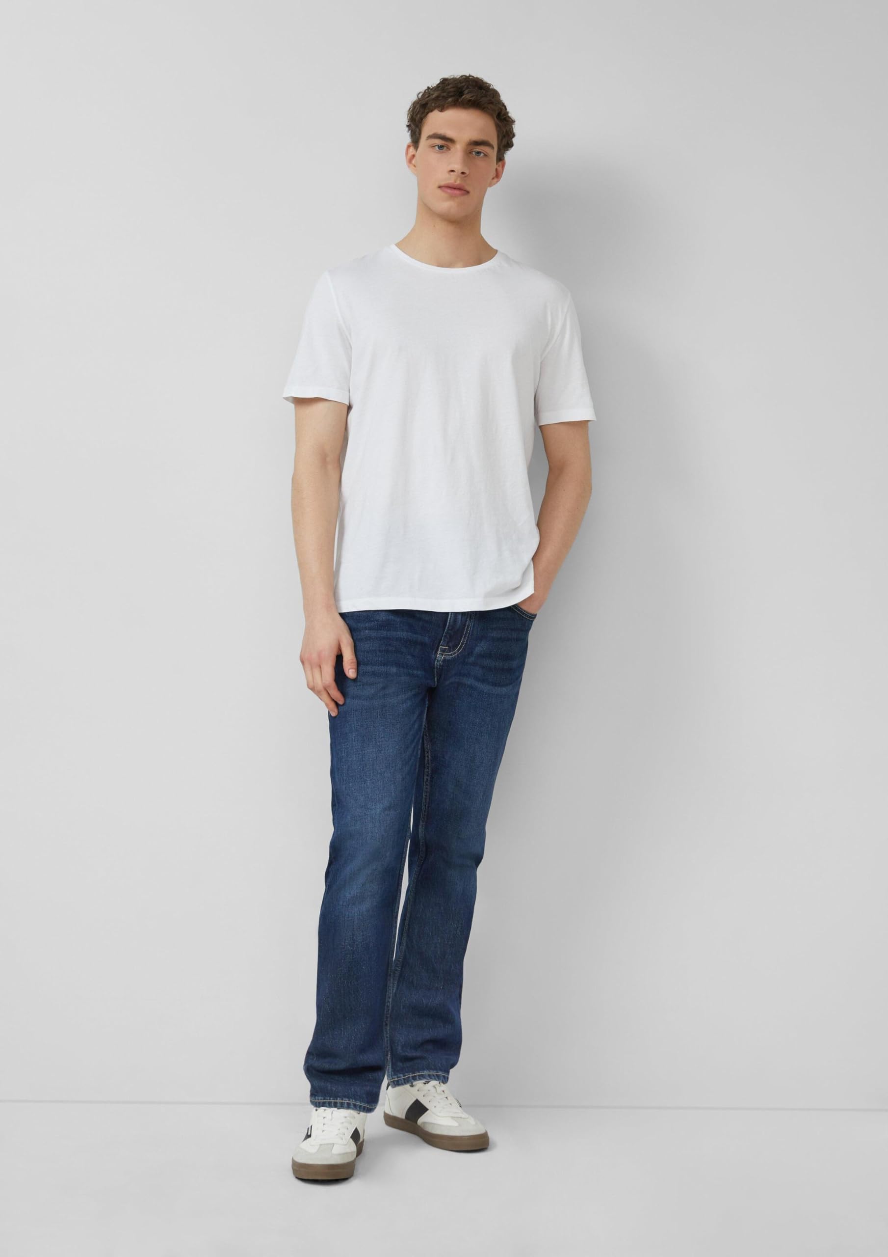 s.Oliver Benito Jeans Straight Leg Mid Rise