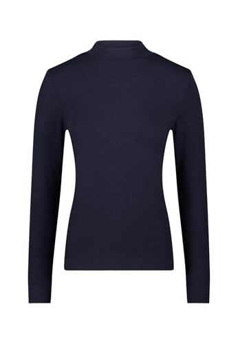 zero Langarmshirt Stehkragen Hydrangea Gr. 38