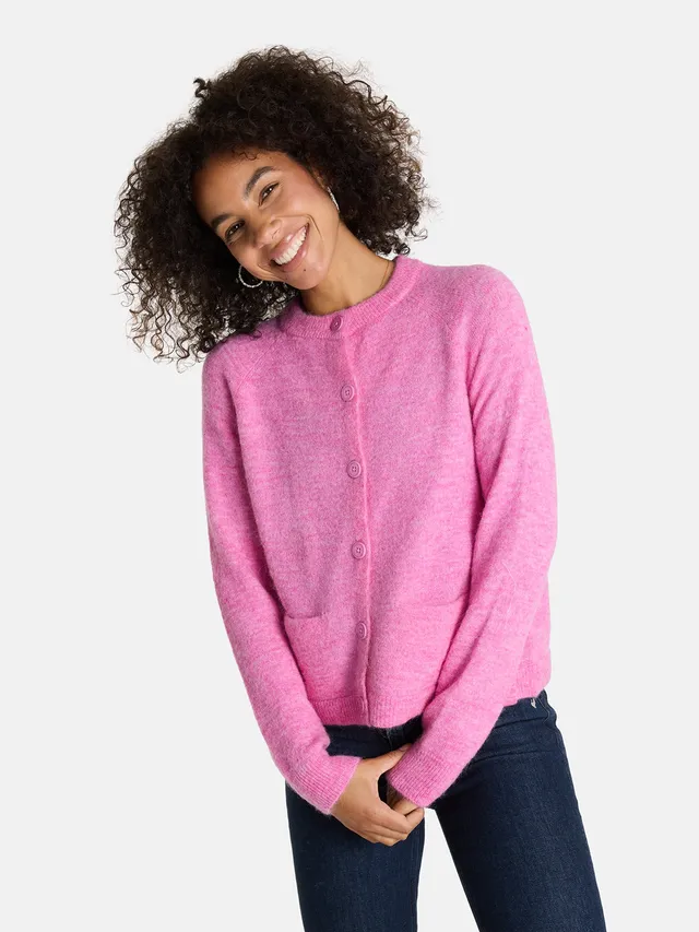 Lieblingsstück AnnickL Strickjacke blush aus Alpaka-Mix