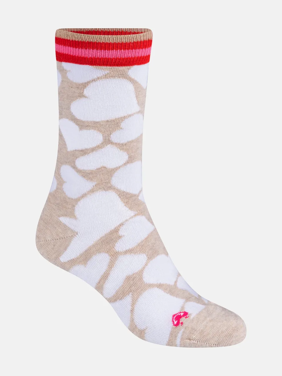 Lieblingsstück MarilyEP Socken 3 Paar beige Herz