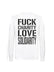 dna merch Classics Solidarity Longsleeve Bio-Baumwolle schwarz