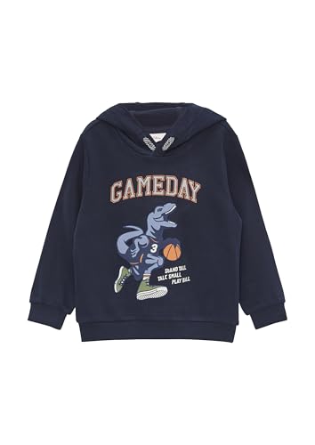 s.Oliver RED LABEL Kapuzen-Sweatshirt Baumwollmix Weiß