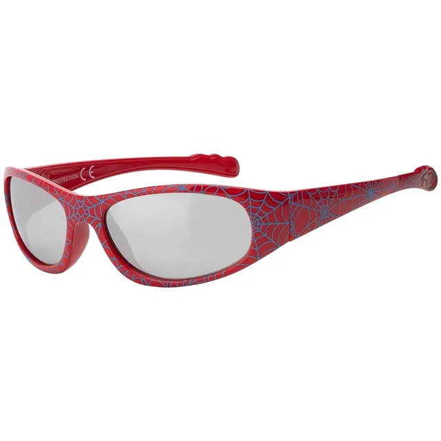 BEZLIT Spinnenweben Kinder Sonnenbrille Rot-verspiegelt