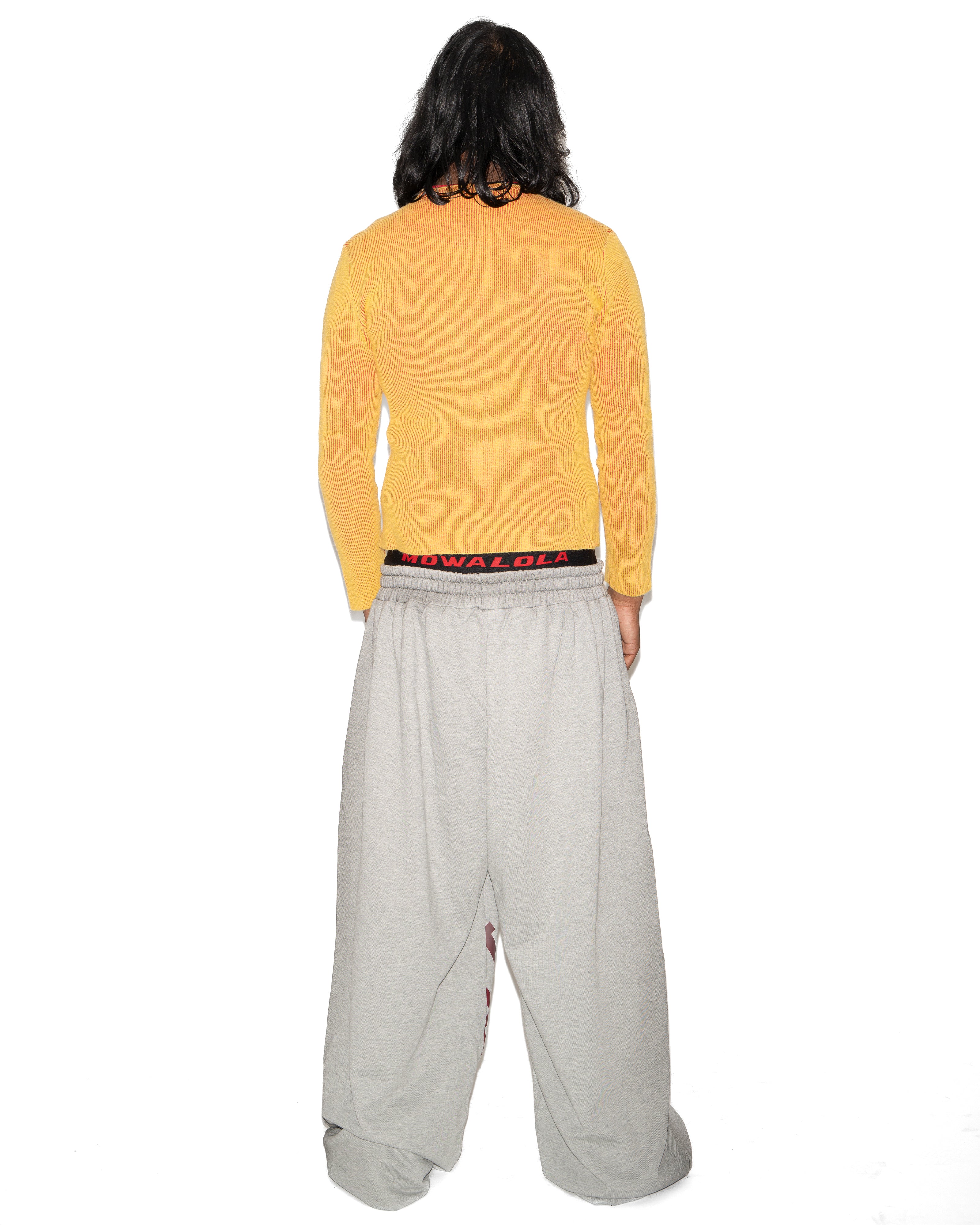 Mowalola LVL 5 Cardigan Strickjacke Zip Grafik