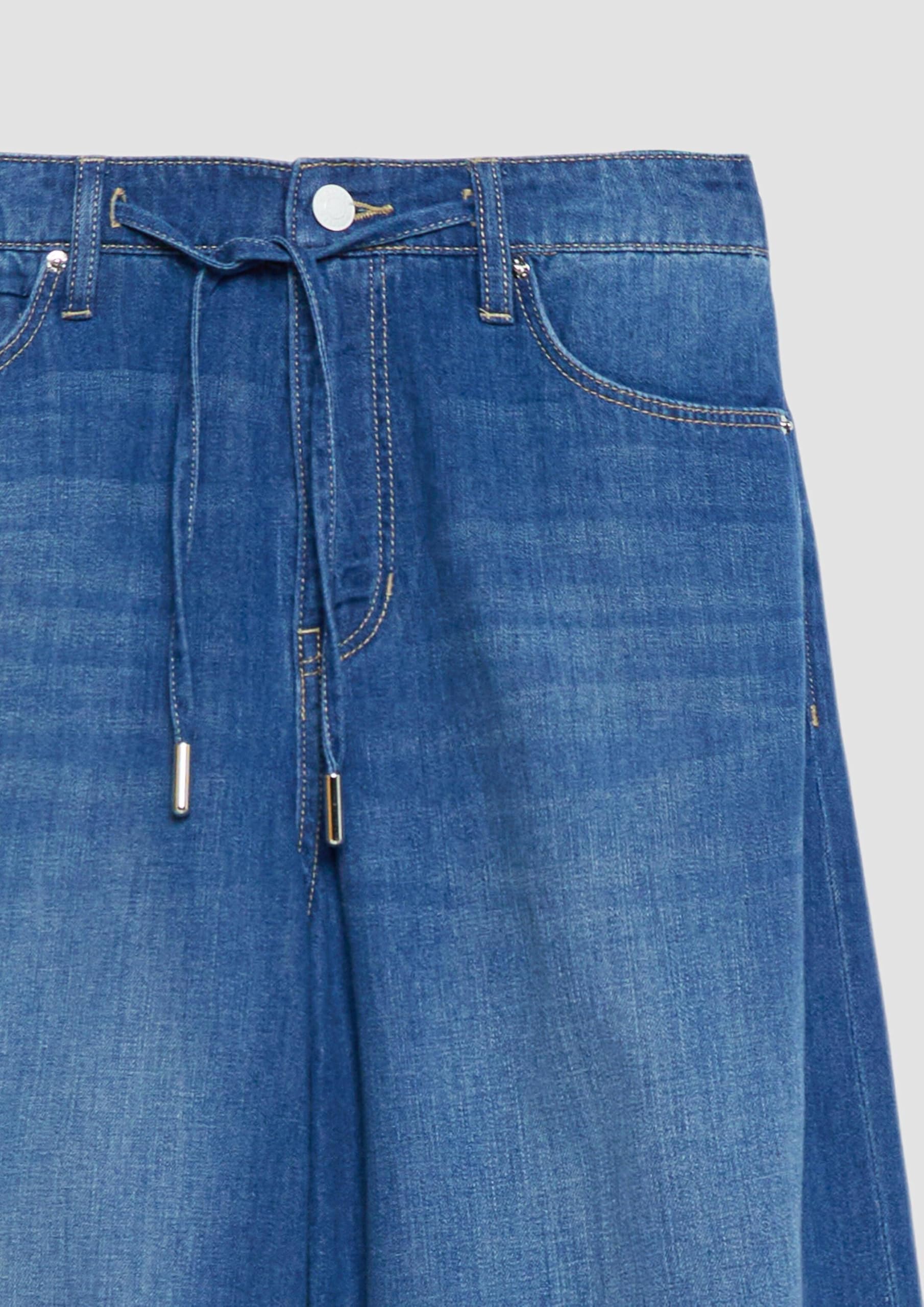 s.Oliver Red Label Culotte-Jeans High Rise Damen Wide Leg