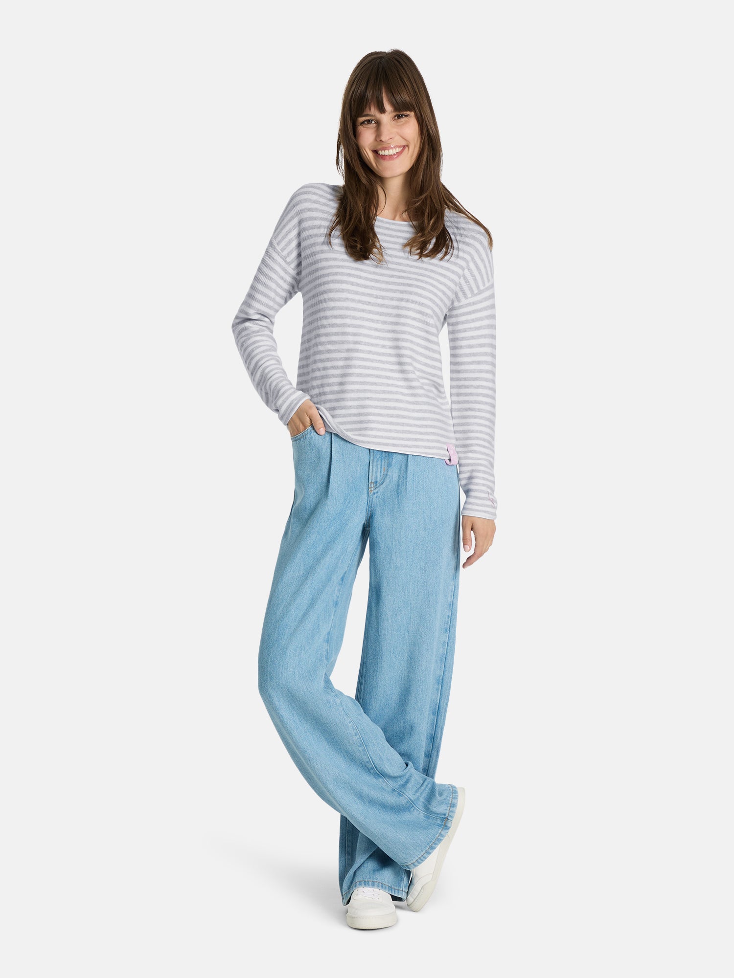 Lieblingsstück KynaEP Pullover offwhite aus Baumwolle