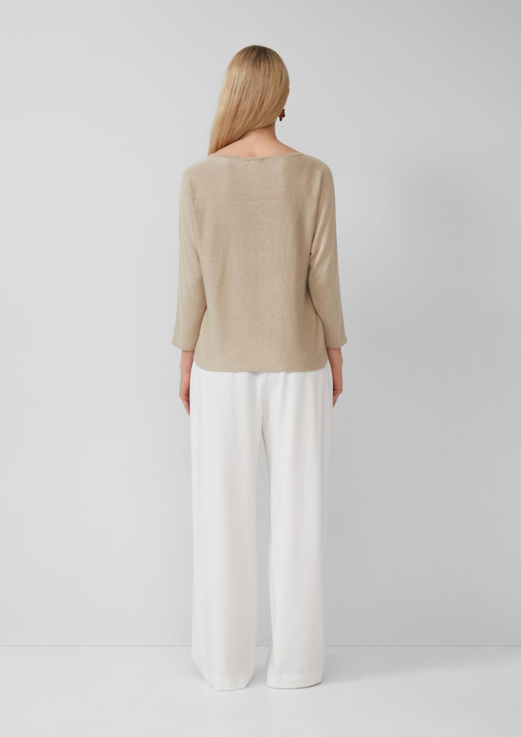s.Oliver Junior Strickpullover mit Glitzergarn 3/4-Arm