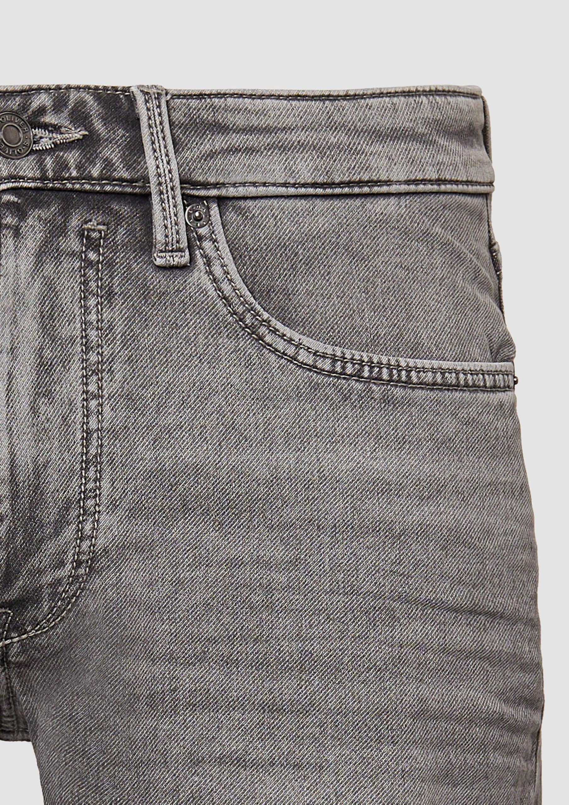 s.Oliver RED LABEL Jeans-Bermuda Mid Rise blau 33