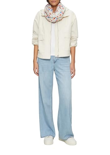 s.Oliver Loop Schal Viskose All-over-Print Damen weich