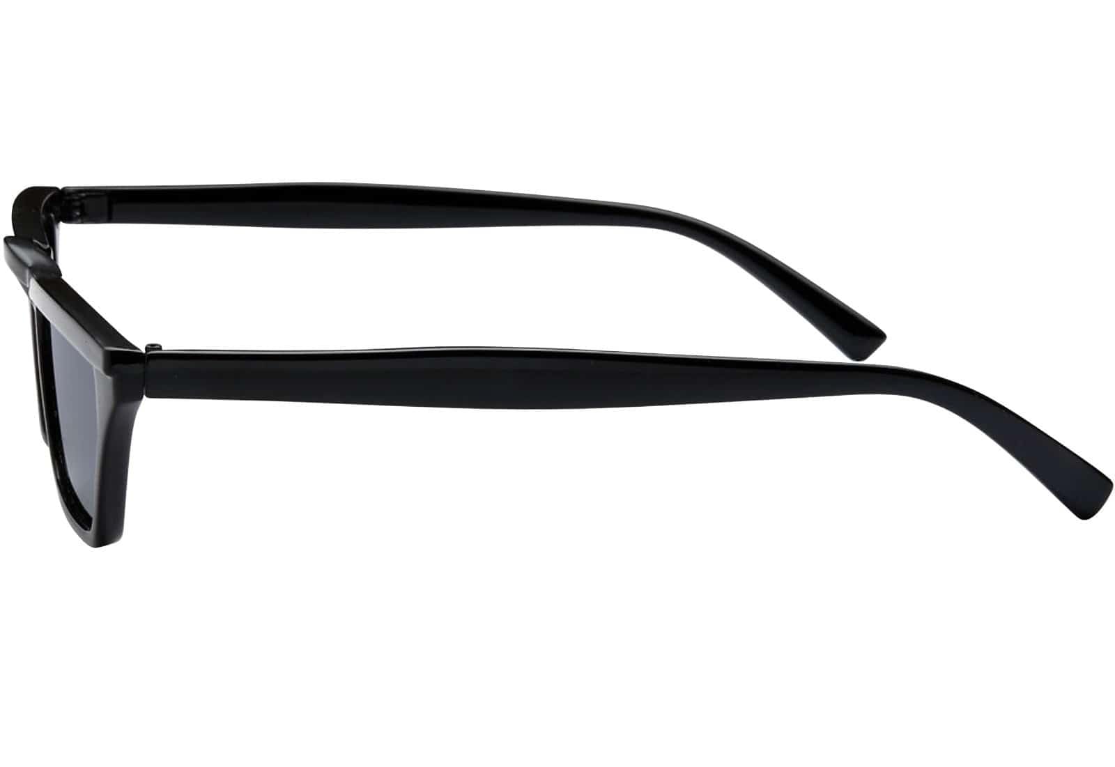 BEZLIT Cat Eye Sonnenbrille Schwarz Retro rechteckig