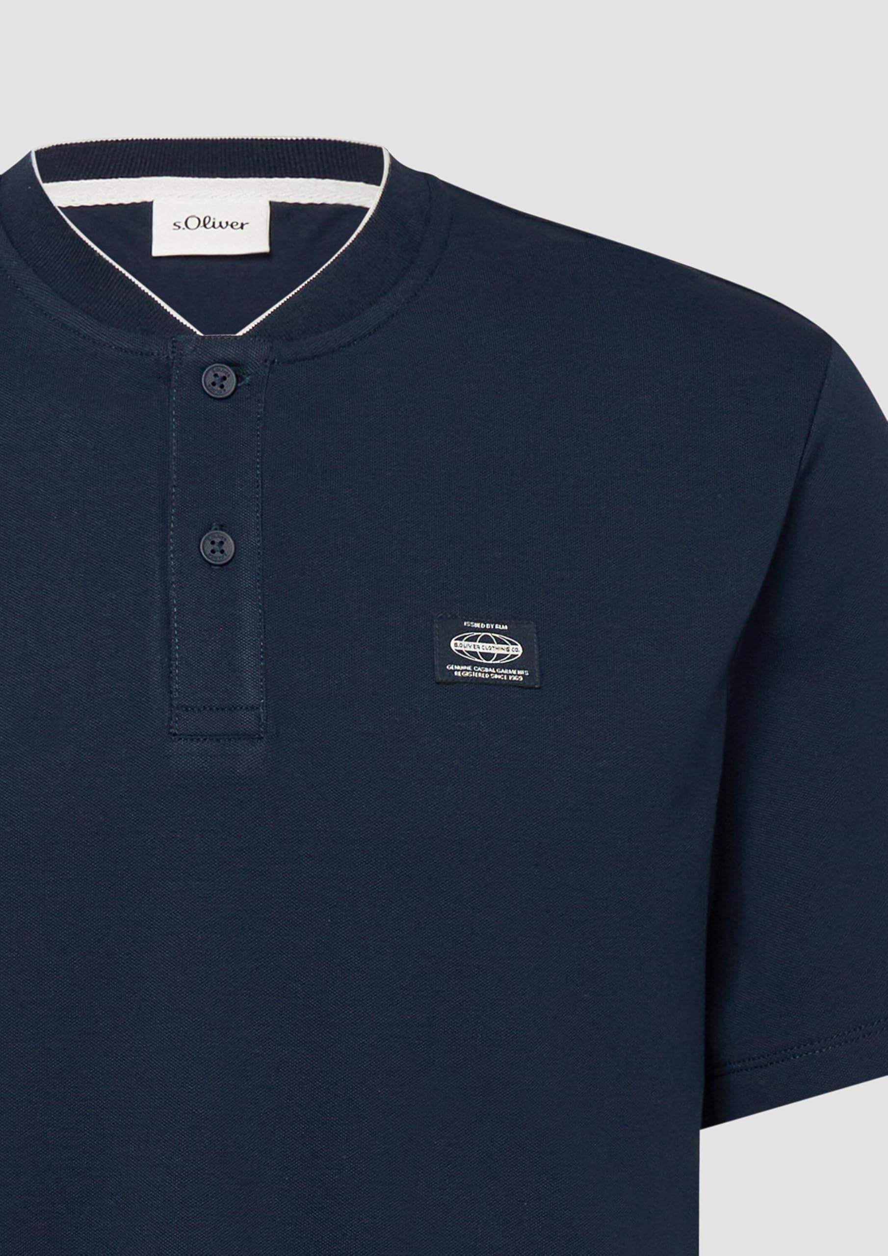 s.Oliver Junior Piqué-Struktur Poloshirt XL elastisch