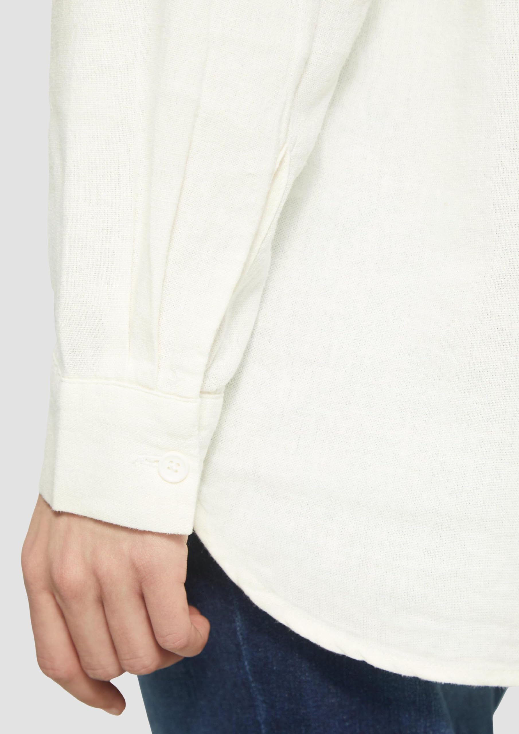 s.Oliver QS Bluse Langarm Leinen Damenbluse